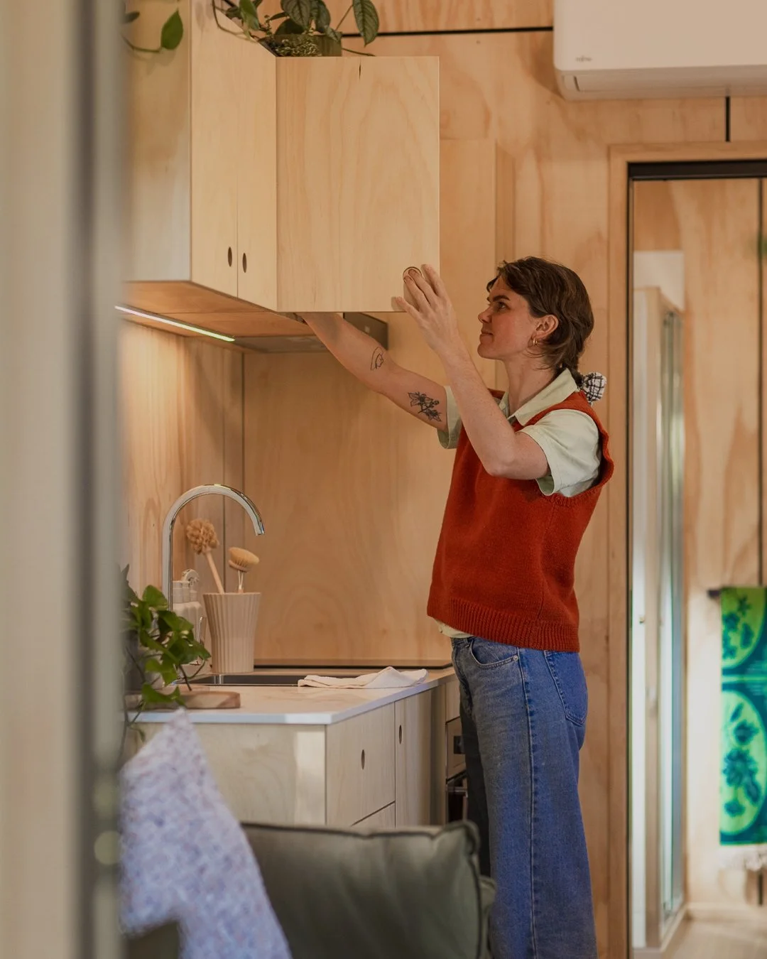 Customise your space with the storage you need and finishes you love. It&rsquo;s your home, your way.

#tinyhomeonwheels #tinyhomesaustralia #tinyhomedesign