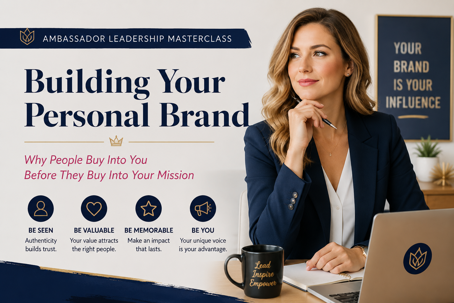 Building Your Personal Brand: Why People Buy Into You Before They Buy Into Your Mission