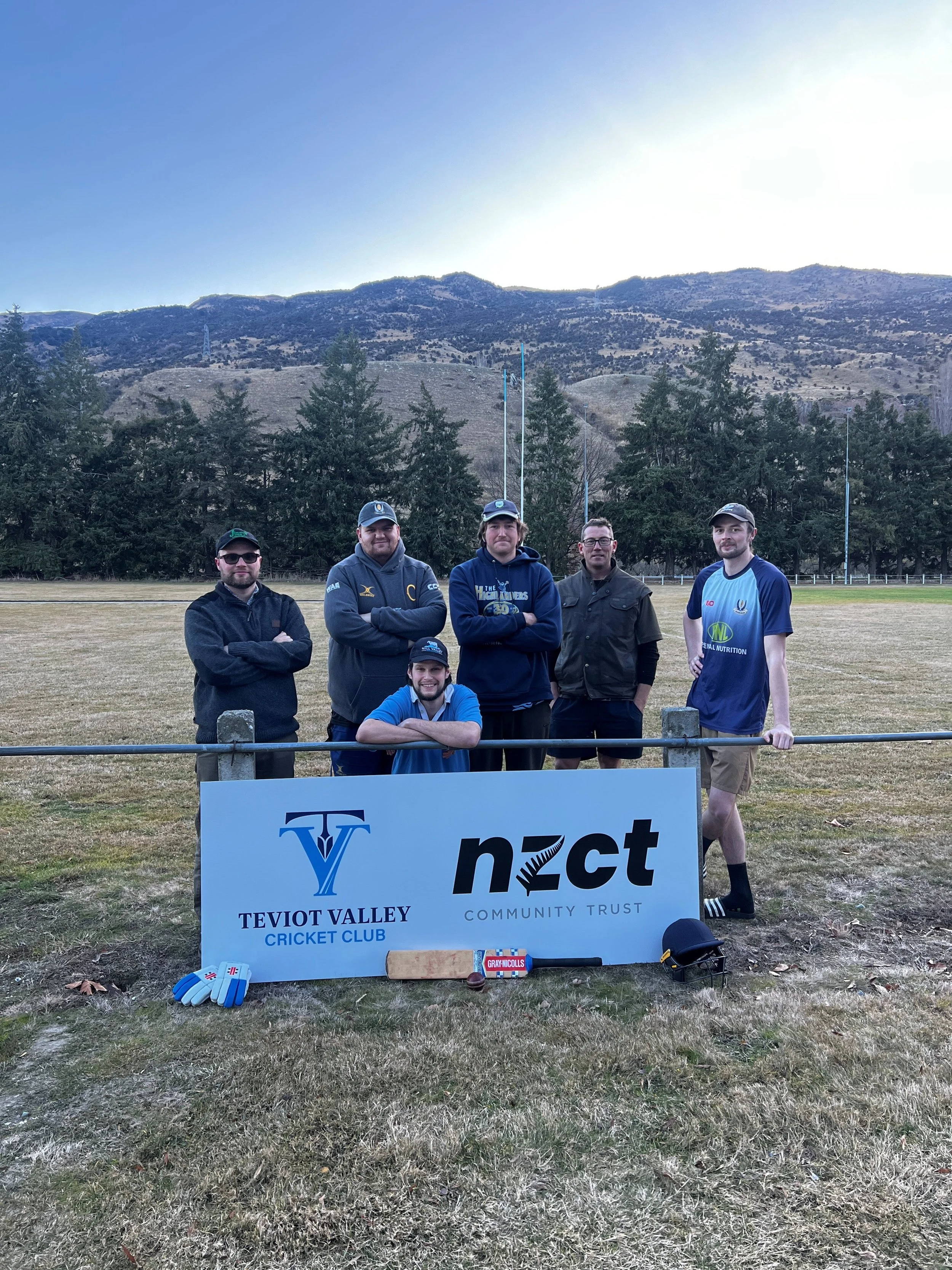 NZCT Helps Relaunch Cricket in the Teviot Valley