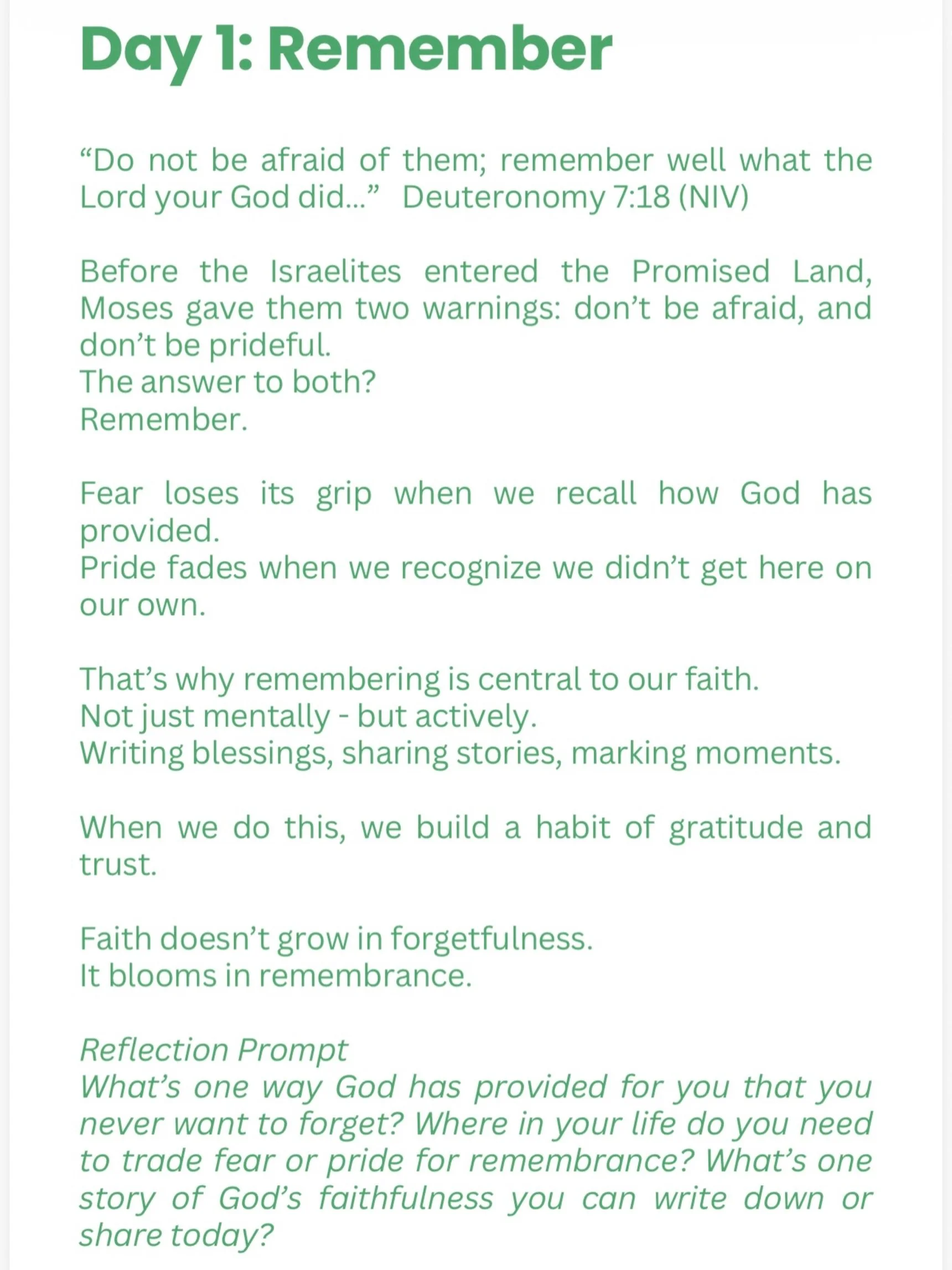 Here&rsquo;s a glimpse of what our devotionals look like that arrive in your Faith Blooms box!!🤍🌱 Faith doesn&rsquo;t grow in forgetfulness, it blooms in remembrance!! #faithblooms #godisfaithful #faith #godissogood