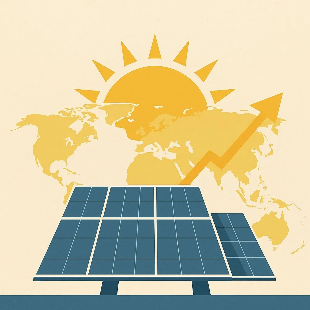 Energía solar se duplica en tres años a nivel mundial
