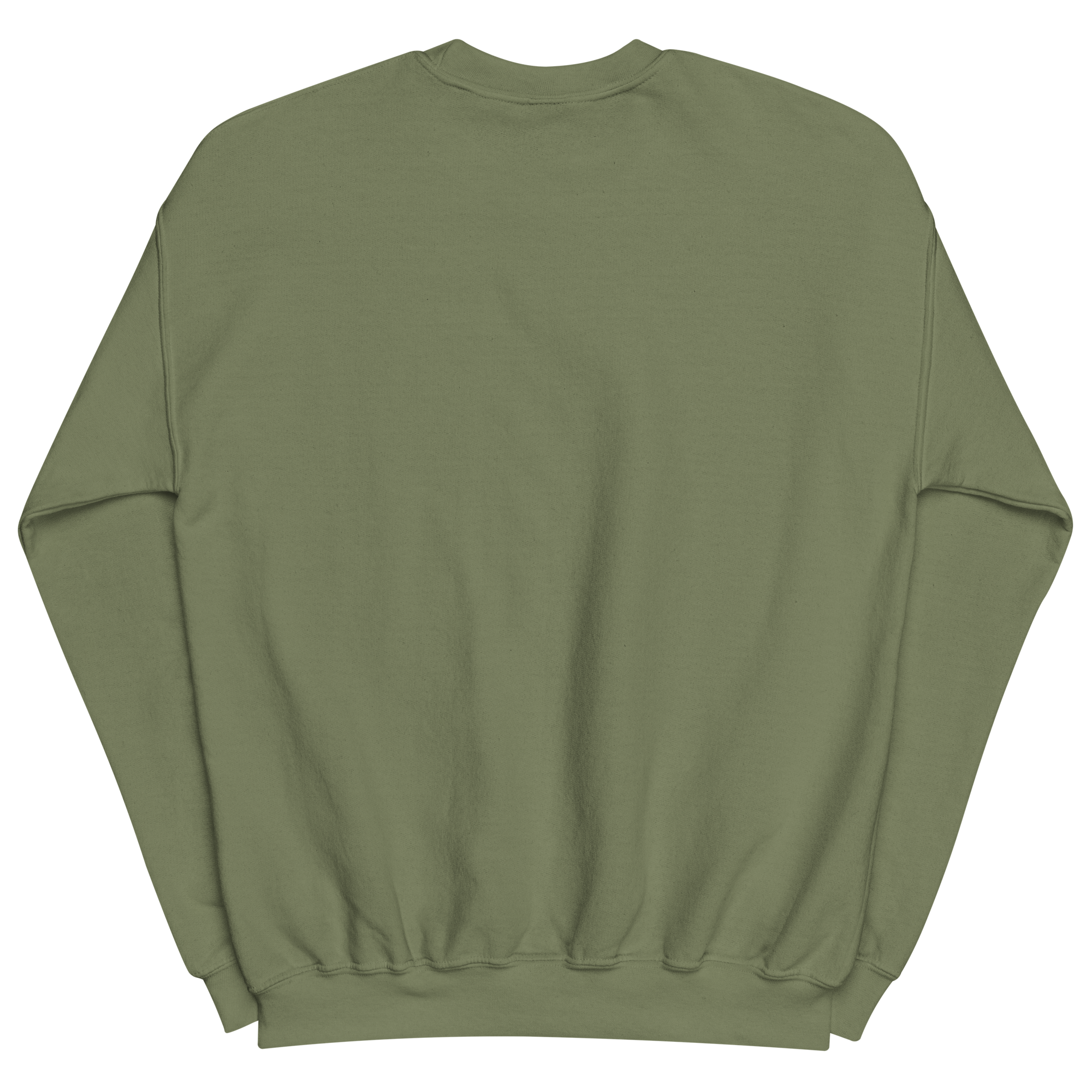 unisex-crew-neck-sweatshirt-military-green-back-6a192505b3358.png