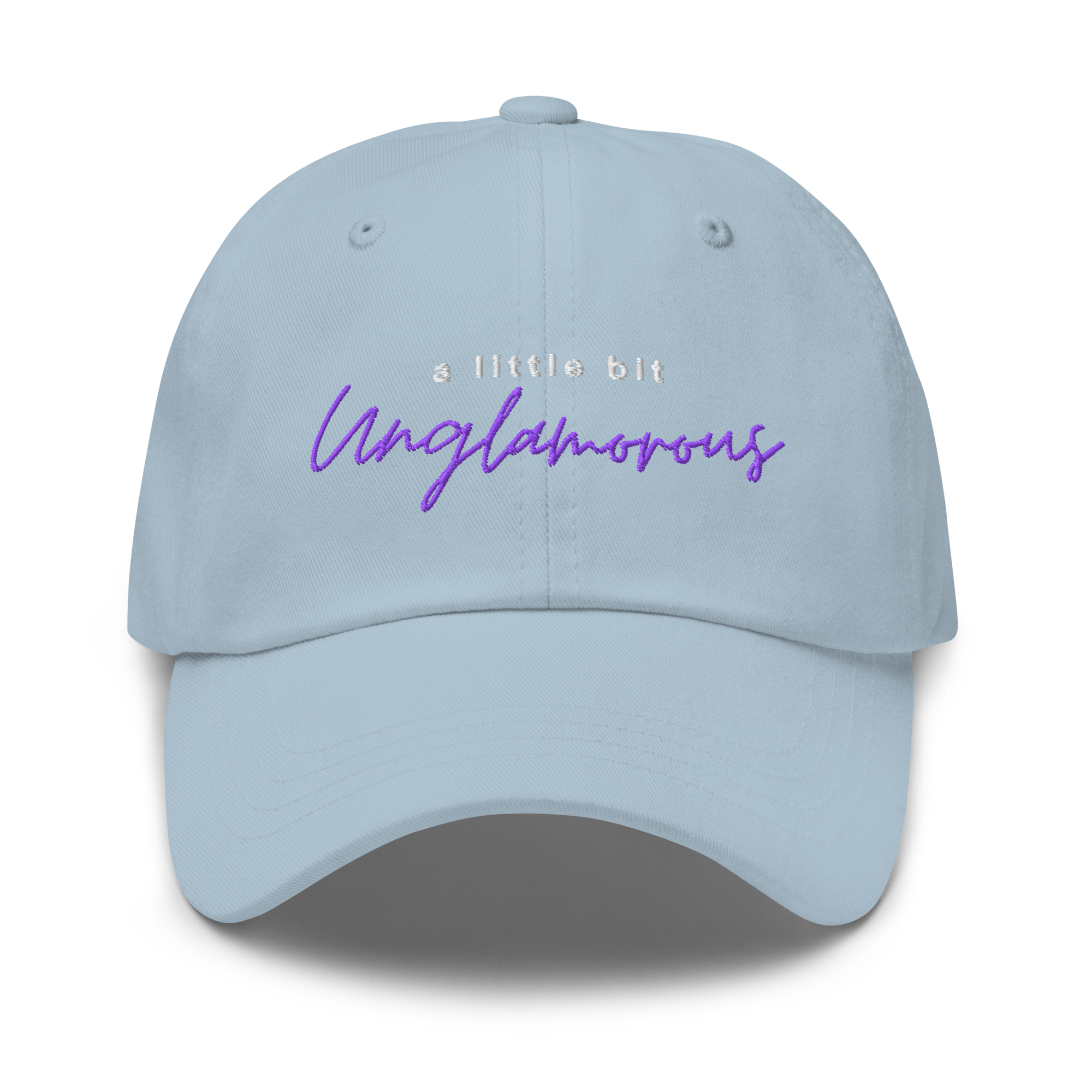 A Little Bit Unglamorous Podcast Embroidered Dad hat