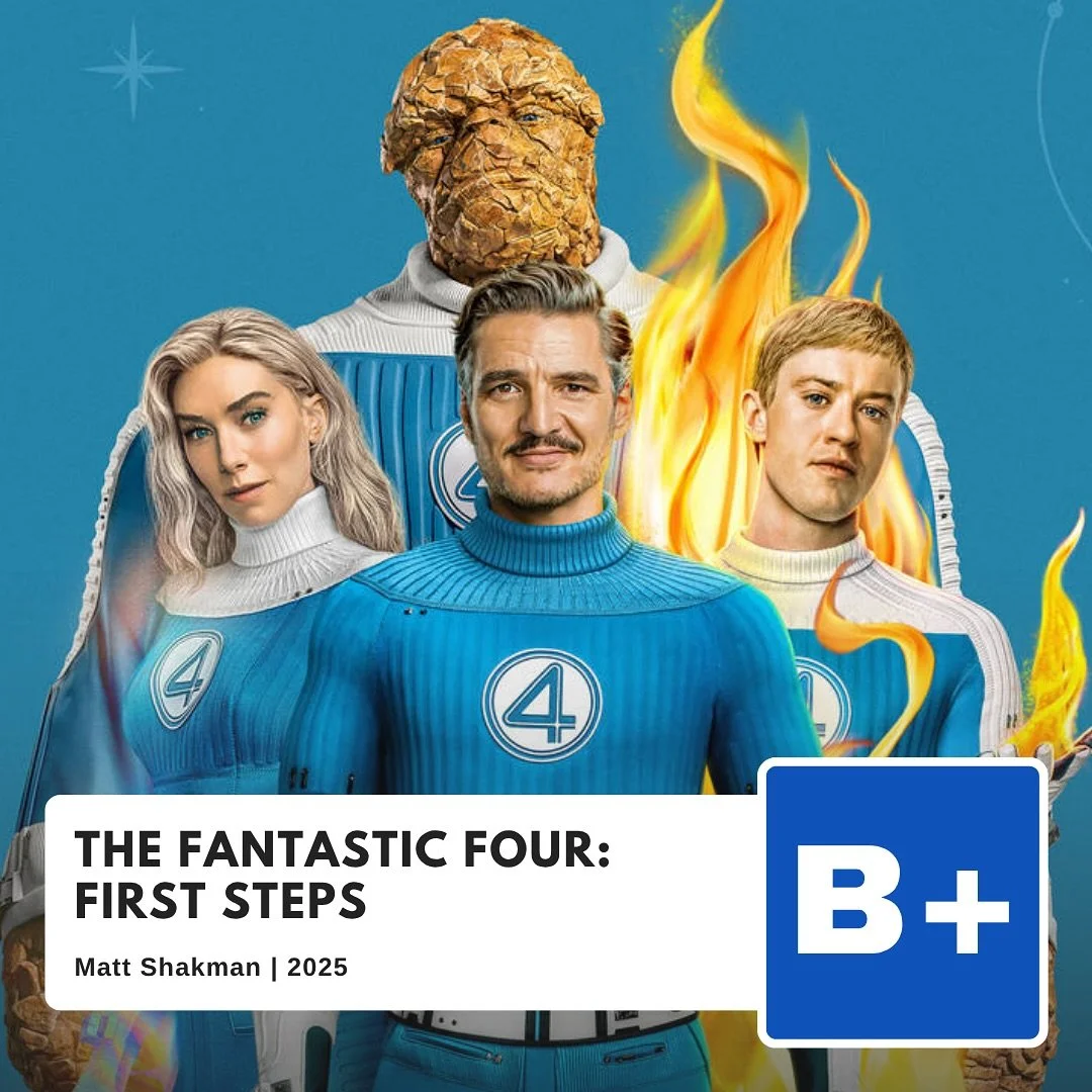 &ldquo;The Fantastic Four: First Steps&rdquo; Movie Review

#film #films #movie #movies #filmcommunity #filmreview #moviereview #FantasticFour #Marvel #MarvelStudios #mcu #comicbookmovies #FirstSteps