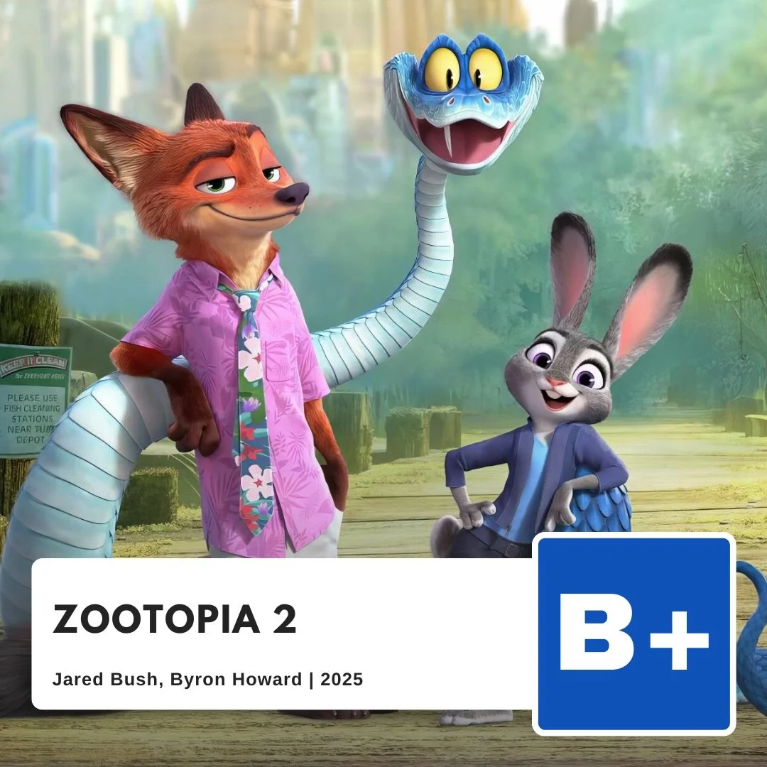 &ldquo;Zootopia 2&rdquo; Movie Review

#filmreview #moviereview #Zootopia2 #DisneyAnimation #animation #familyfilm #zootopia