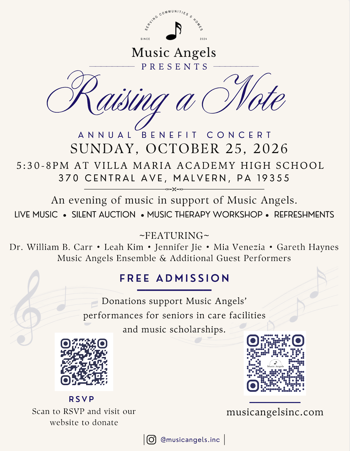 Raising A Note Mini Rehearsal