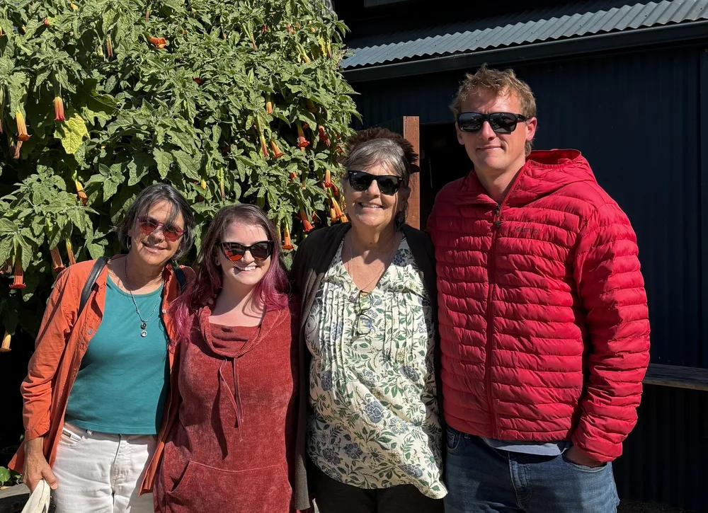 Josie Iselin, Alexis Noelle Galasso, Gena Bentall and Ralph Pace at Sea Otter Savvy's 10th anniversary fundraiser at Humble Sea Brewing.
