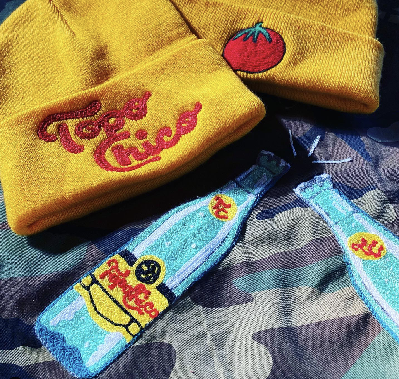 Goody Great x Topo Chico Chainstitch