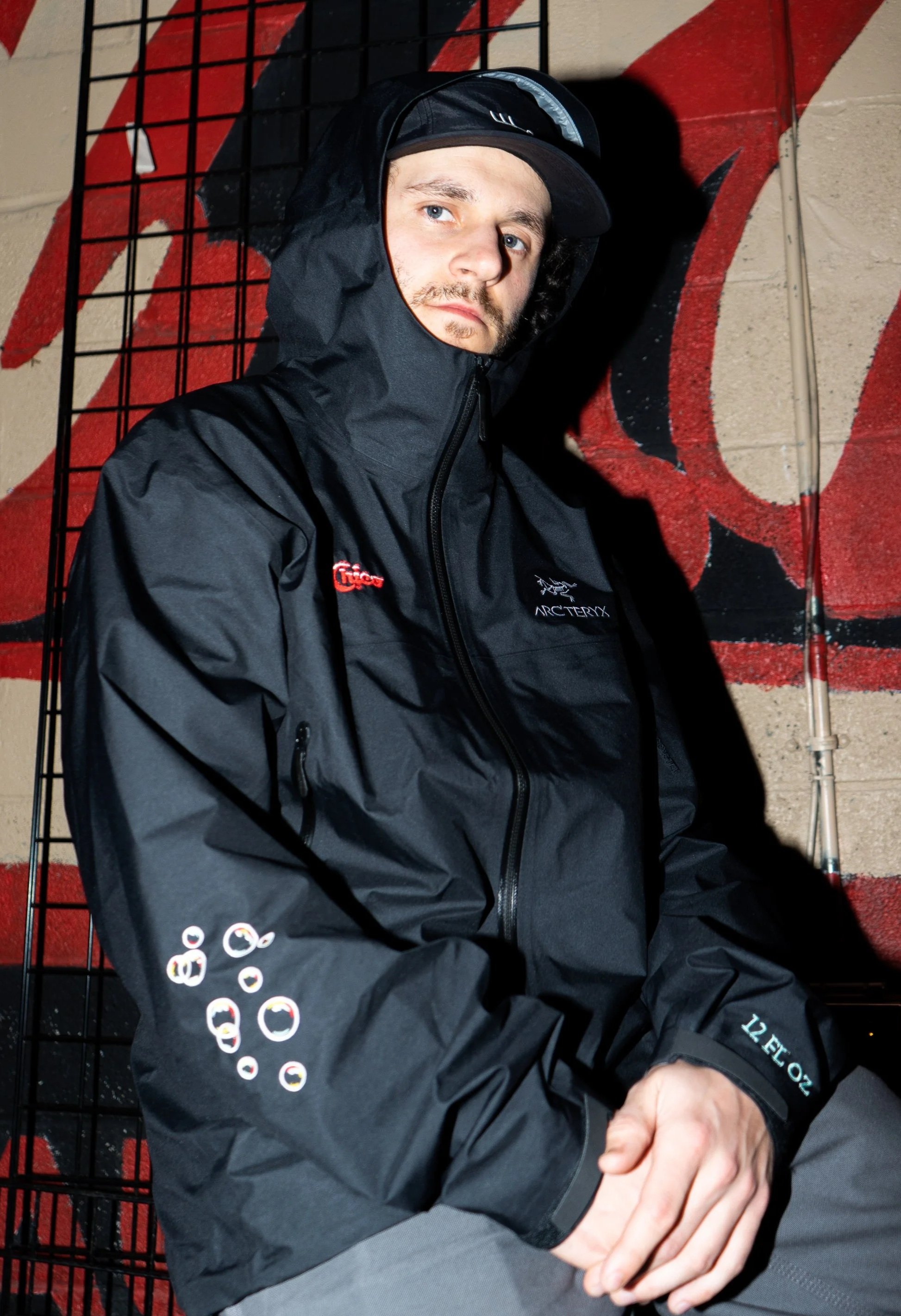 Custom Arc'teryx x Topo Chico Embroidered Shells