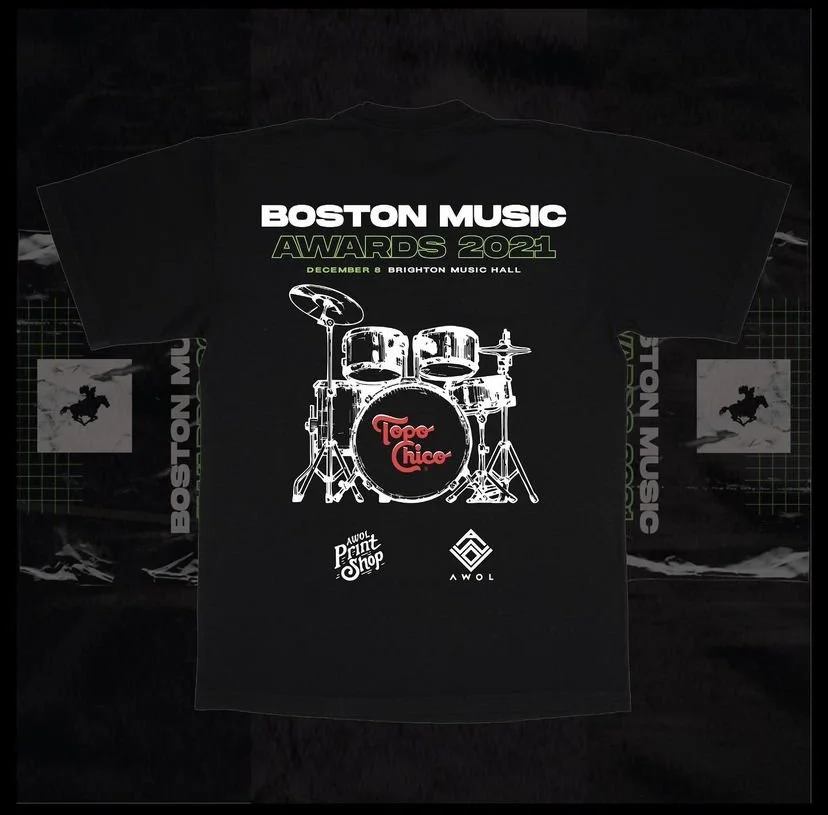 Boston Music Awards x Topo Chico -Commemorative T-shirt