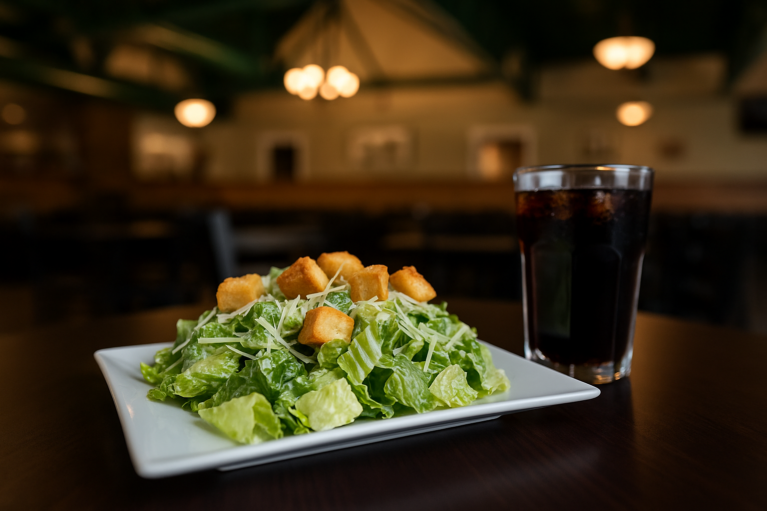 caesar salade and ice cold coke cola.png