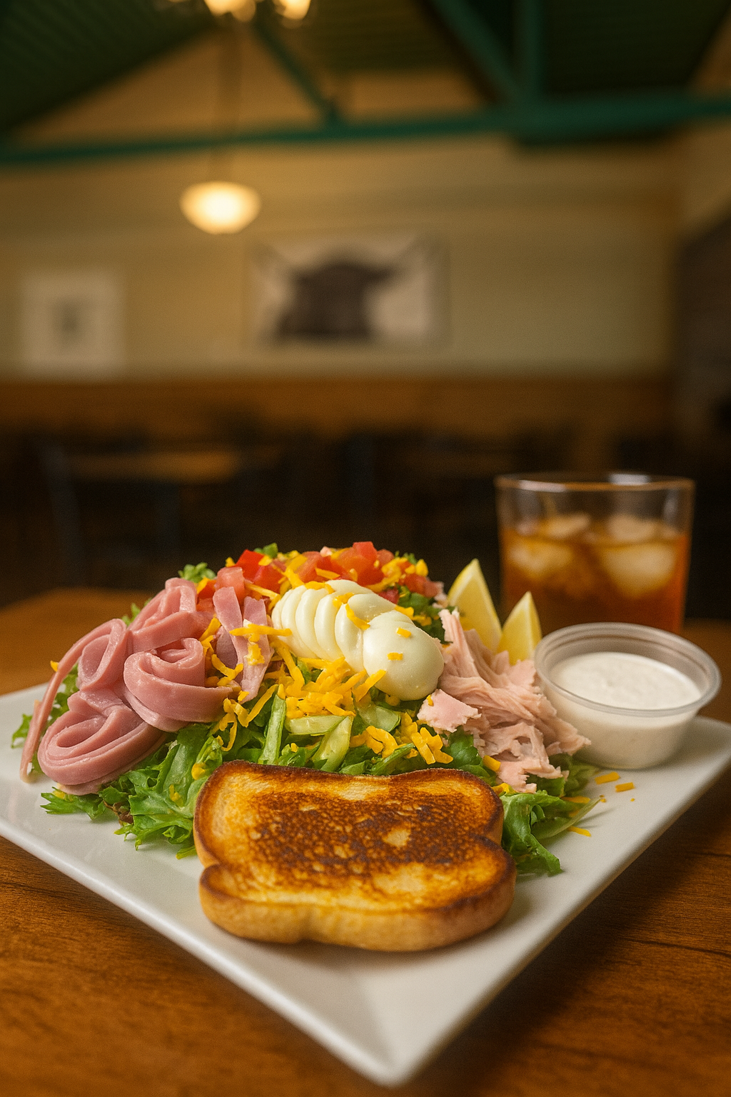 chefs salad and whiskey rocks.png