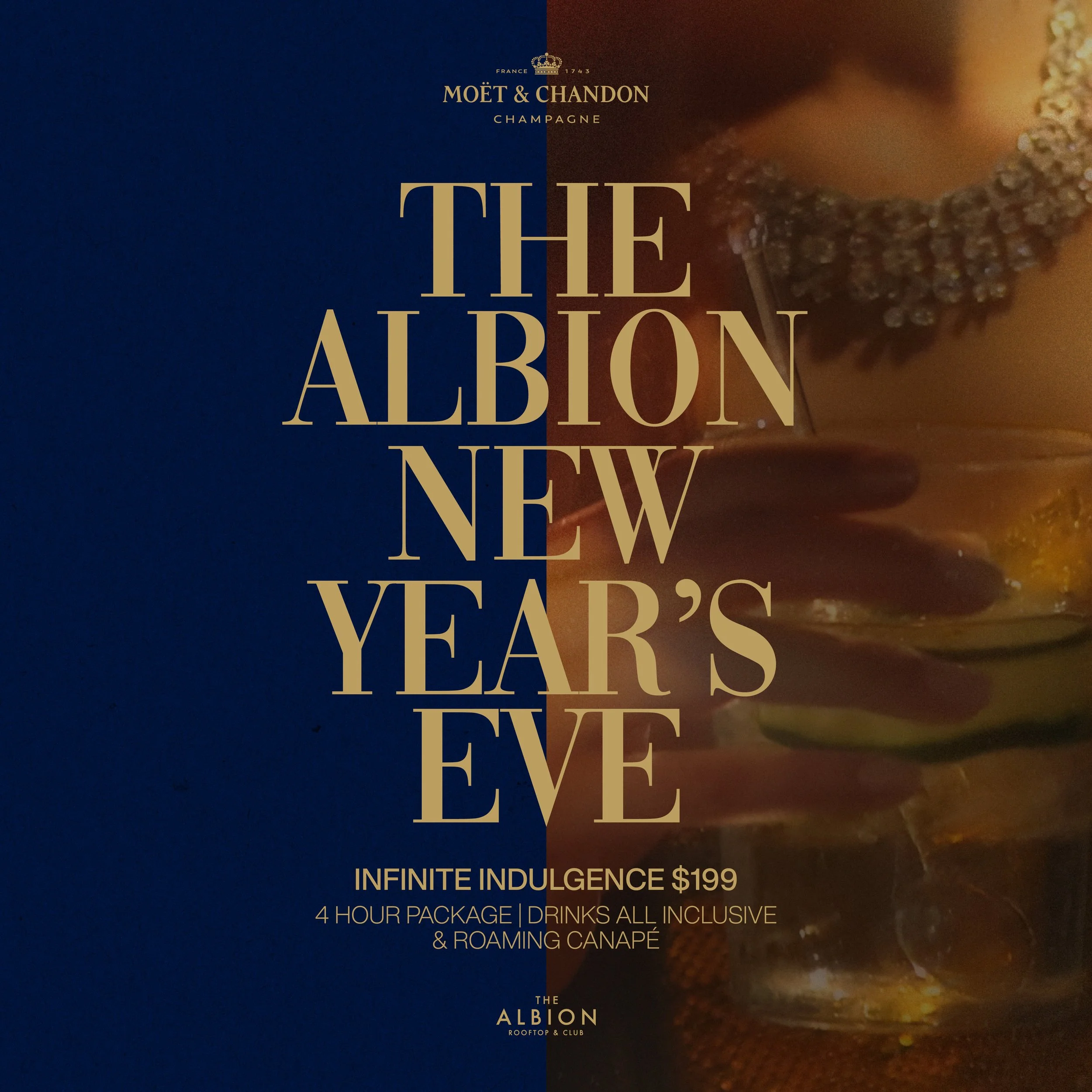 New Years Eve 2025 | Presented by Moët &amp; Chandon