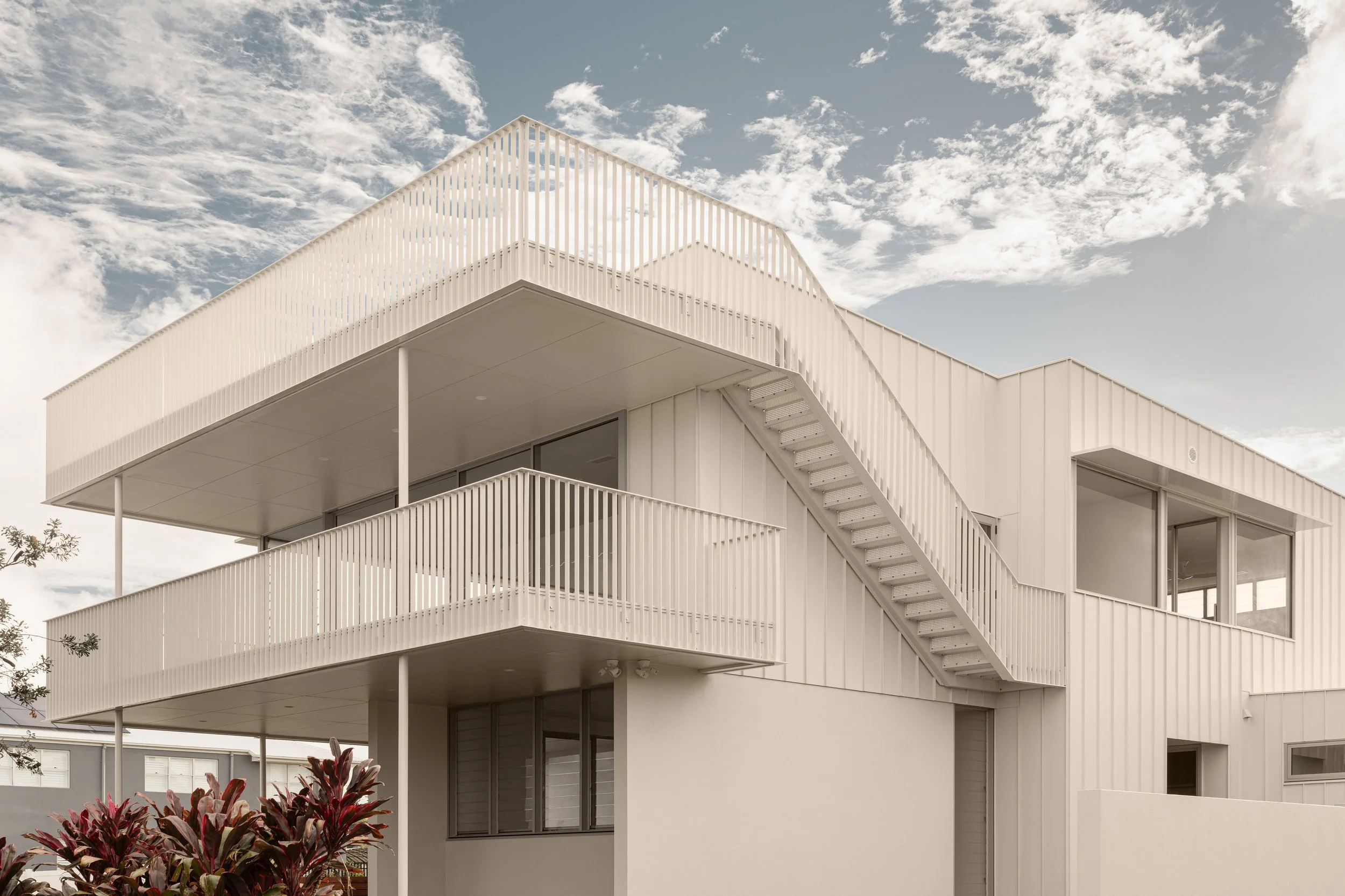 colorbond standing seam roof and wall cladding, Shelley Beach