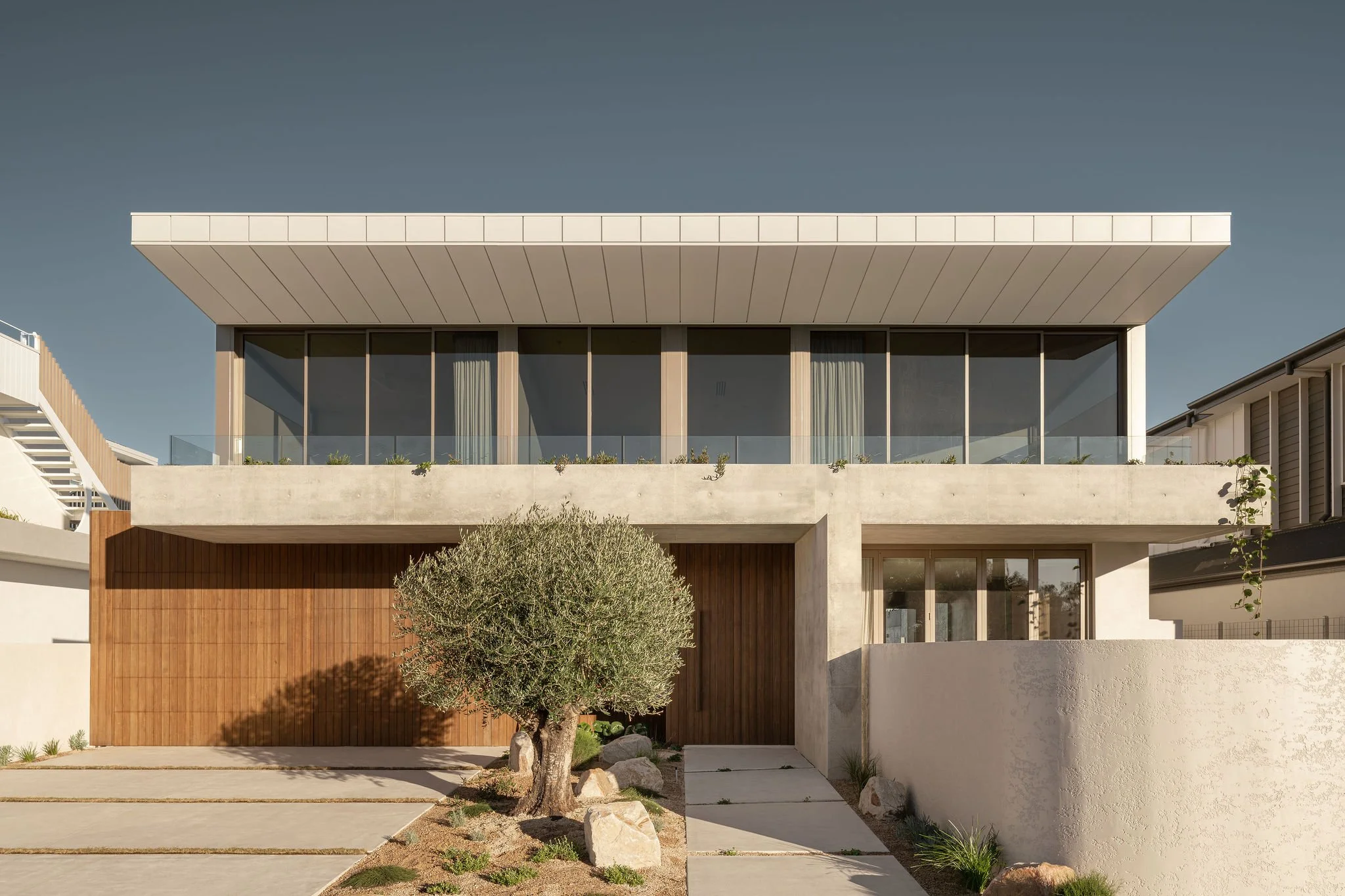 colorbond steel cassette panels roof, Buddina