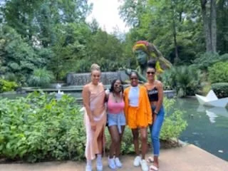 Members at The Atlanta Botanical  Gardens | HerStory Retreat '22