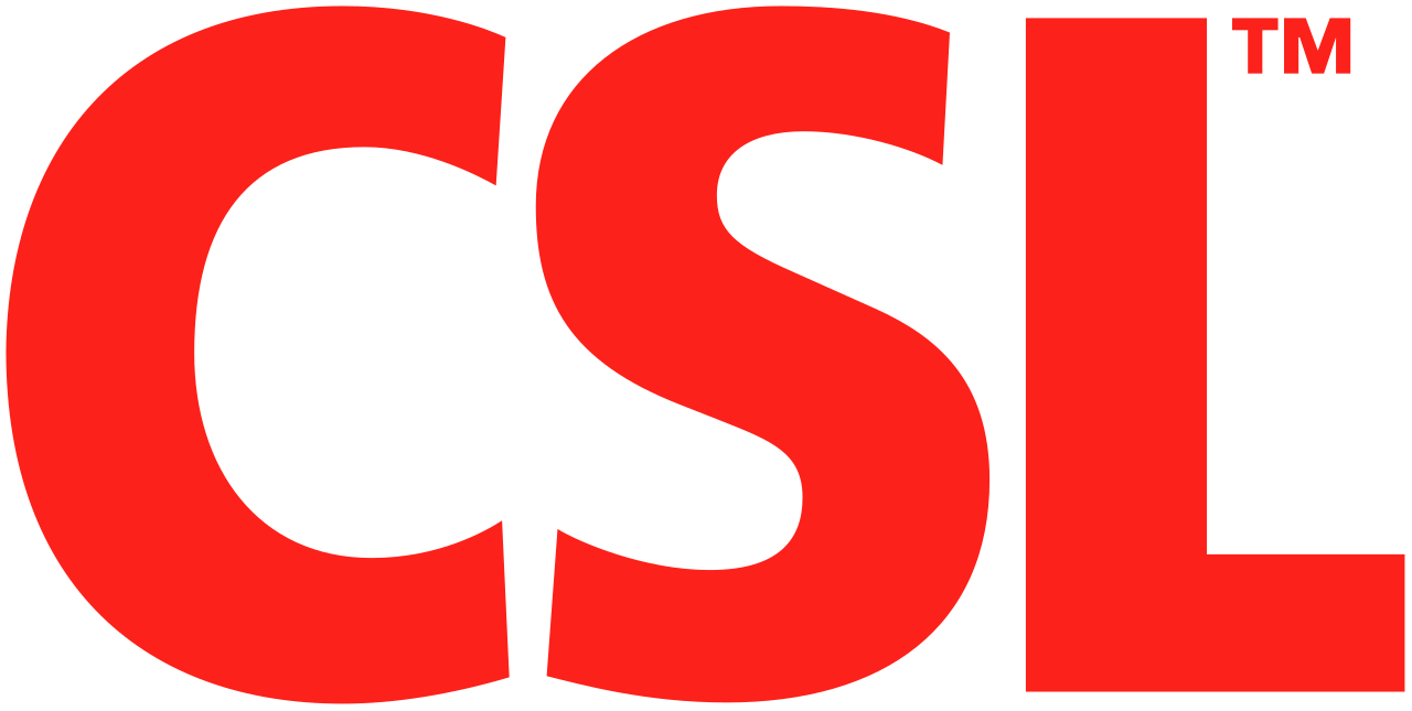 The logo of the Consumer Sports License (CSL) with large red letters CSL and a trademark symbol in the top right corner.