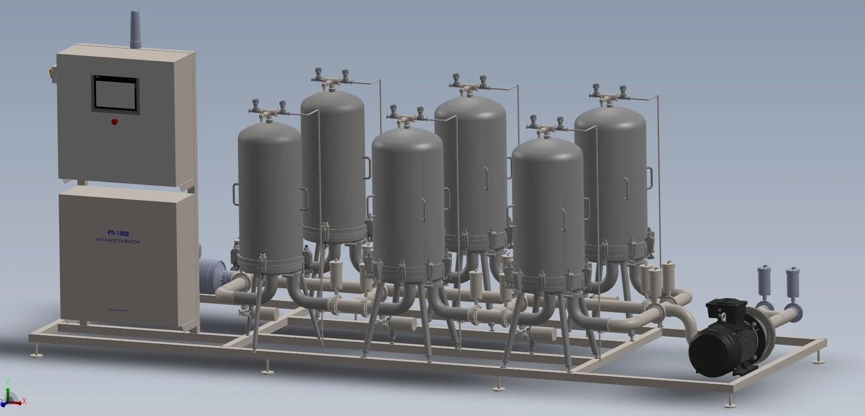 1500 Series - Automatic Cartridge Filtration