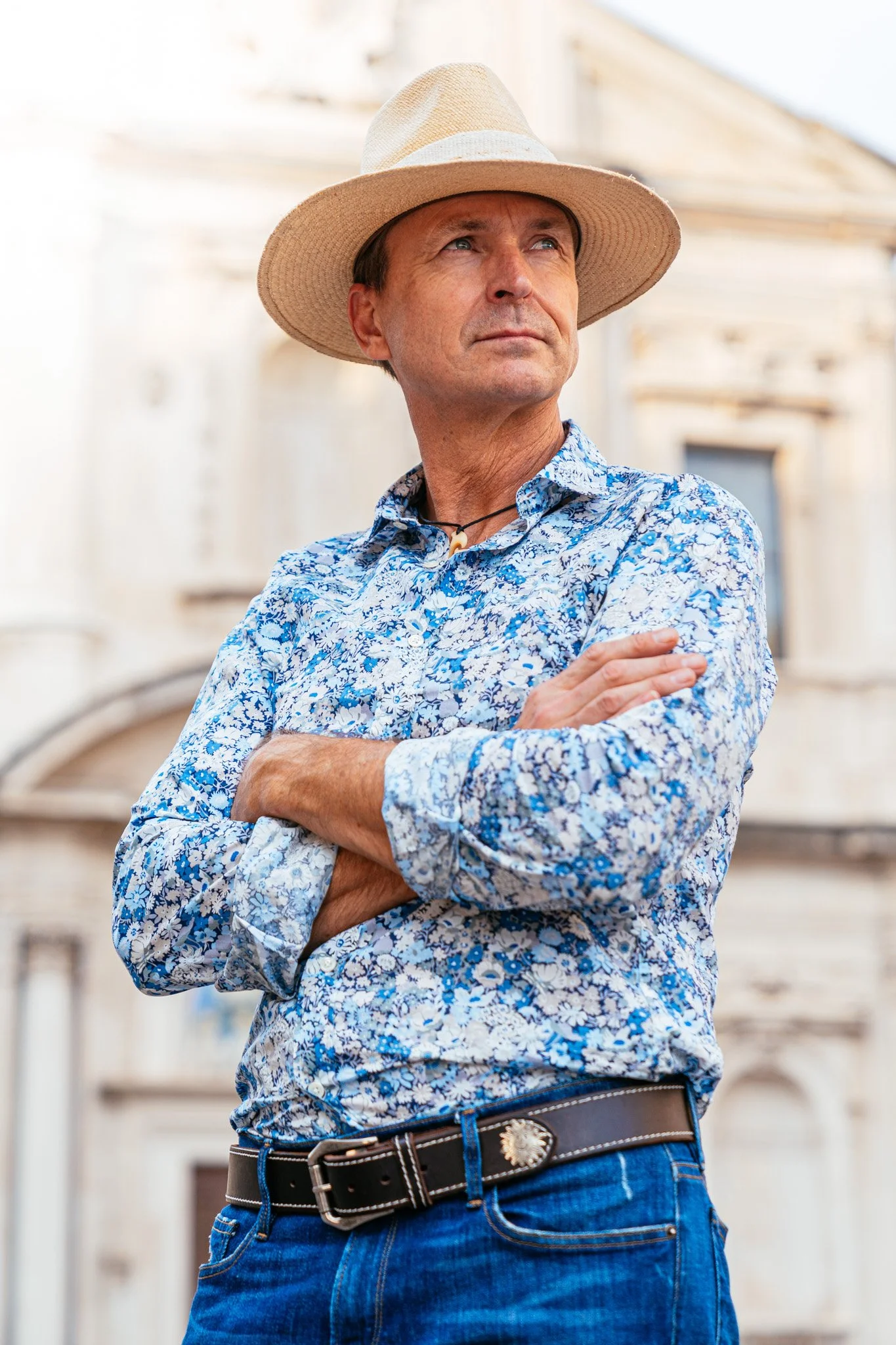  The Amazing Race host, Phil Keoghan, for CBS 