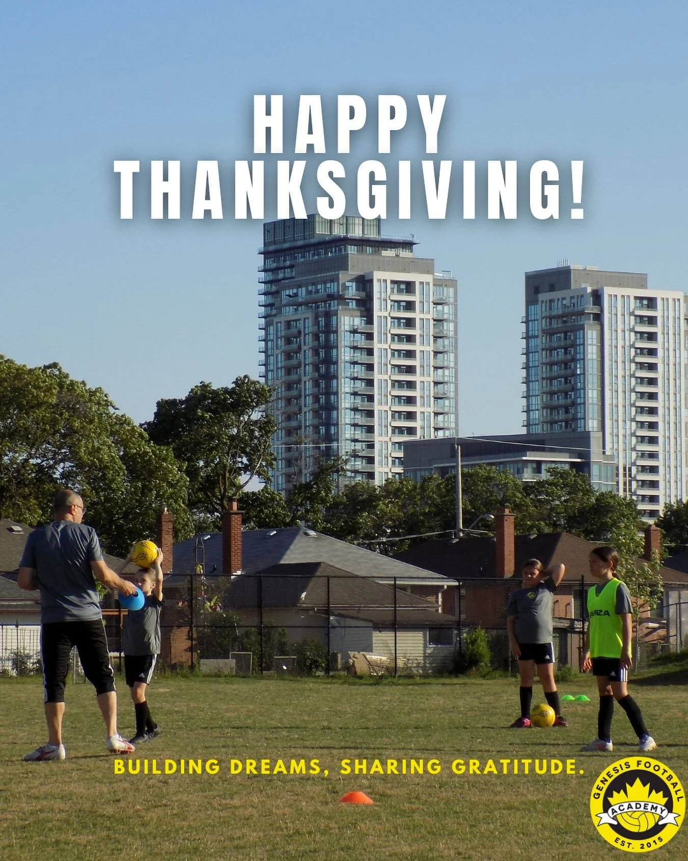 🦃⚽ This Thanksgiving, we&rsquo;re filled with gratitude for our Genesis family. The players who give their all, the families who support every step, and the sponsors who help us grow both on and off the field. 🌟
Together, we&rsquo;ve built more tha