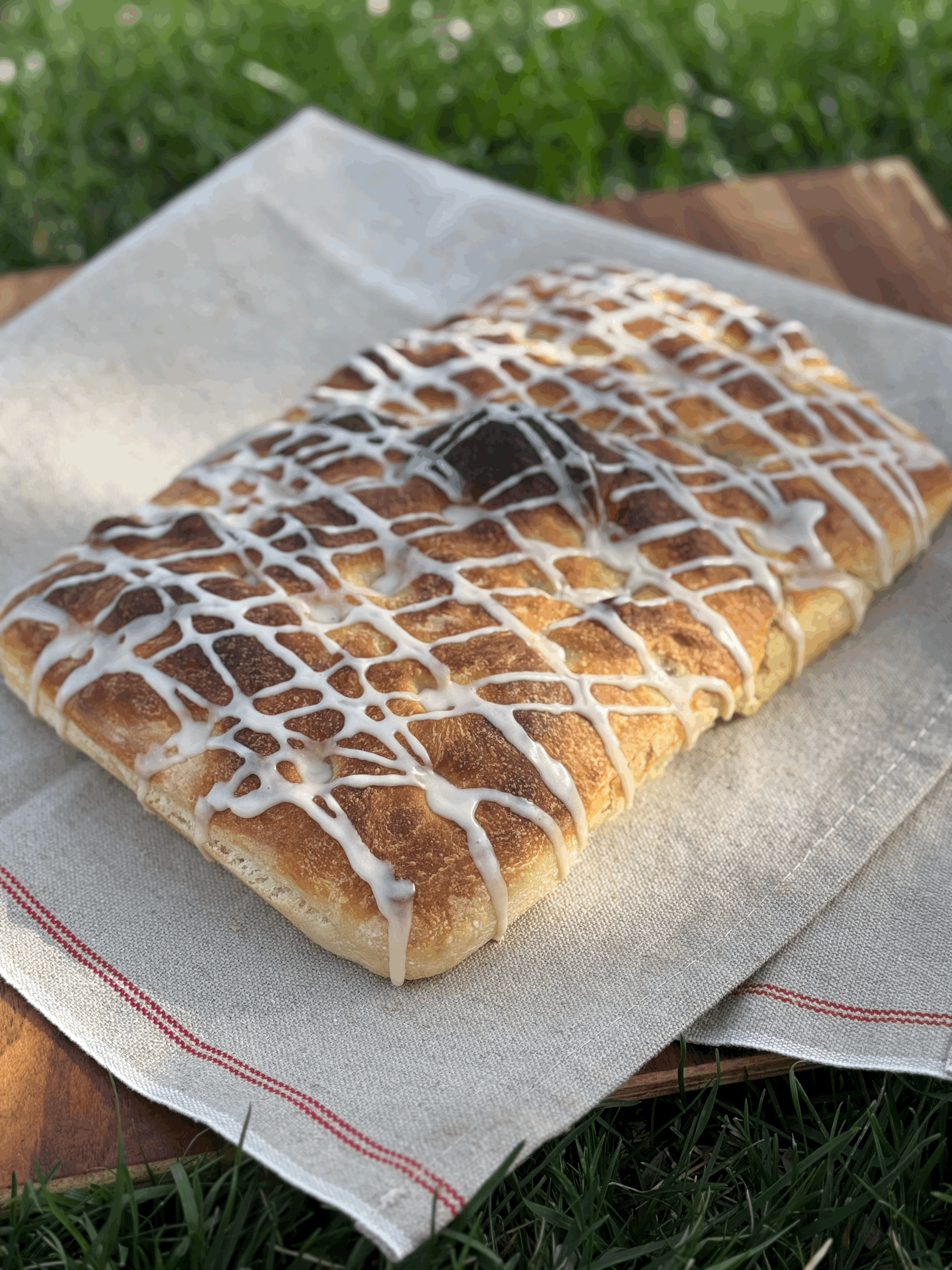 Spring Special: Strawberry Jam Sourdough Focaccia