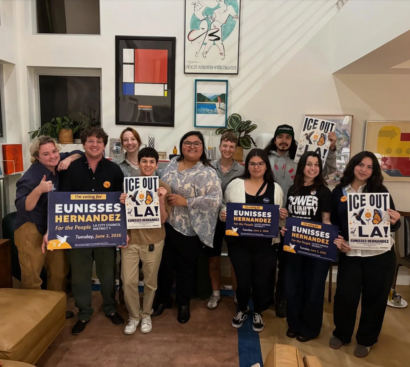 Another beautiful gathering where I got to answer questions and build community with CD1 voters. 🥹💛 Sign up to host your own house party here: eunisses.us/volunteer

All gas no brakes, y&rsquo;all. Let&rsquo;s gooo! ✊🏽