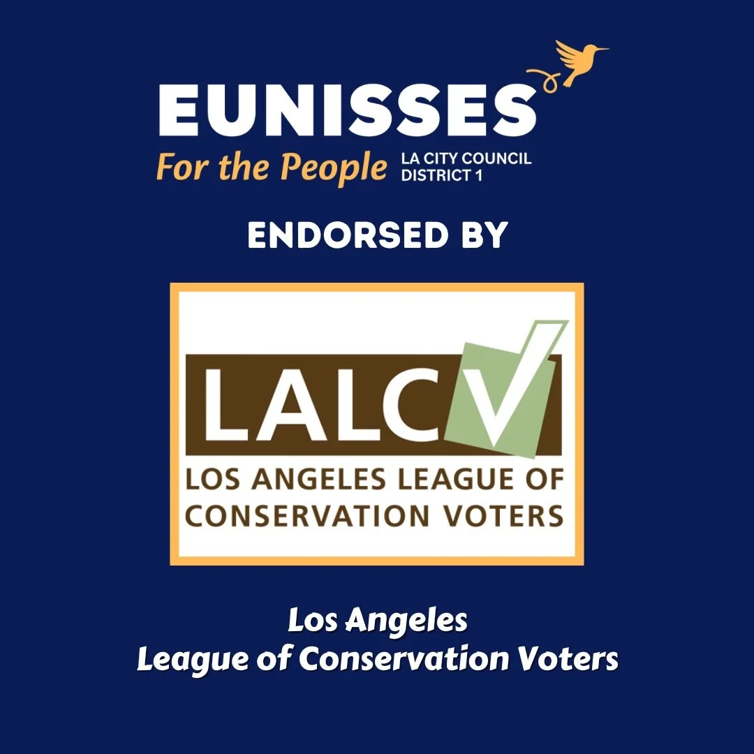 Proud to have received the endorsement of the @lalcv, the only environmental PAC in Los Angeles County focused on electing leaders committed to protecting our environment and advancing climate action. 

Our quality of life is shaped by the environmen