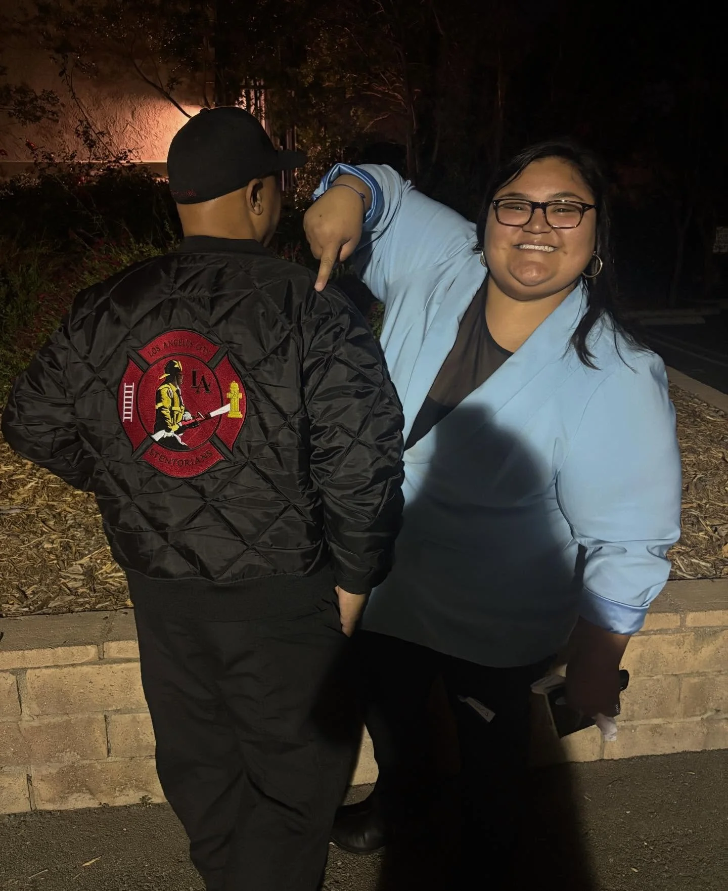 And that&rsquo;s a wrap on Debate #2! After speaking at length on fire safety and zone zero, I had to snap a pic with a member of the @lacitystentorians. 

Real recognize real. 😎✊🏽 Let&rsquo;s bring it home, fam!