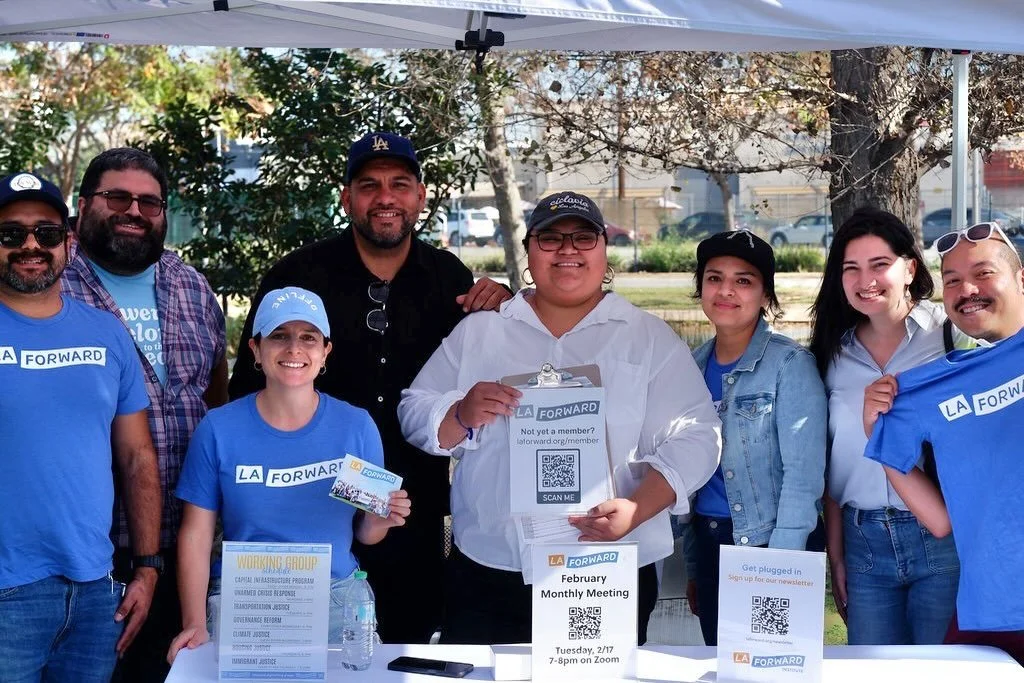 Me. You. LA Forward.

This Saturday.
Sycamore Grove Park.
10am.

We&rsquo;re hitting the doors, talking to our neighbors, and reminding folks what this election is really about: community over corporations, people over profit, and a future that we bu