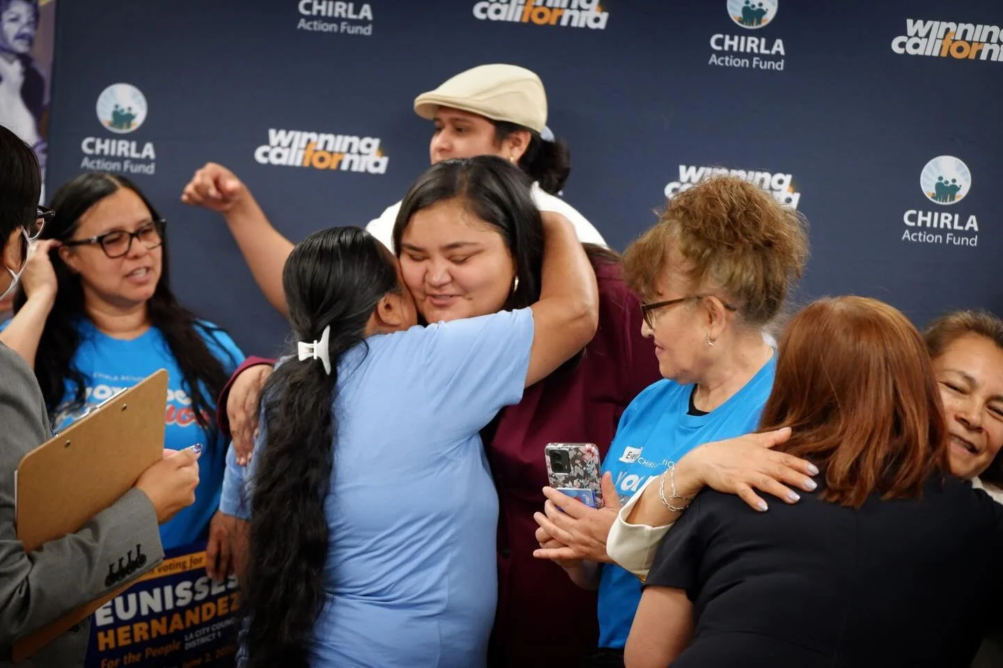As the proud daughter of Mexican immigrants, earning the endorsement of @chirlafund is one of the most meaningful honors I have ever received. For decades, this organization has stood on the frontlines of the fight for immigrant justice: organizing, 