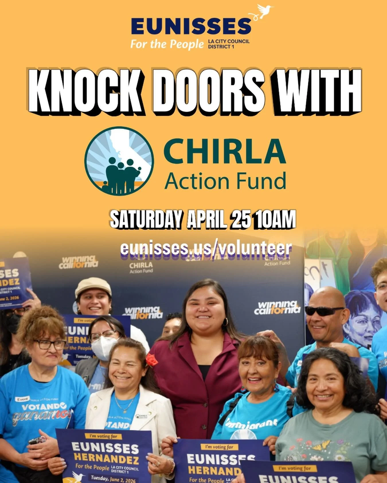 BACK AT IT! 💥We&rsquo;re hitting the streets again this Saturday at 10am with our compas from @chirlafund and it&rsquo;s gonna be a BIG ONE! Join us as we knock doors for a district that continues to invest in tenants, workers and immigrant justice.