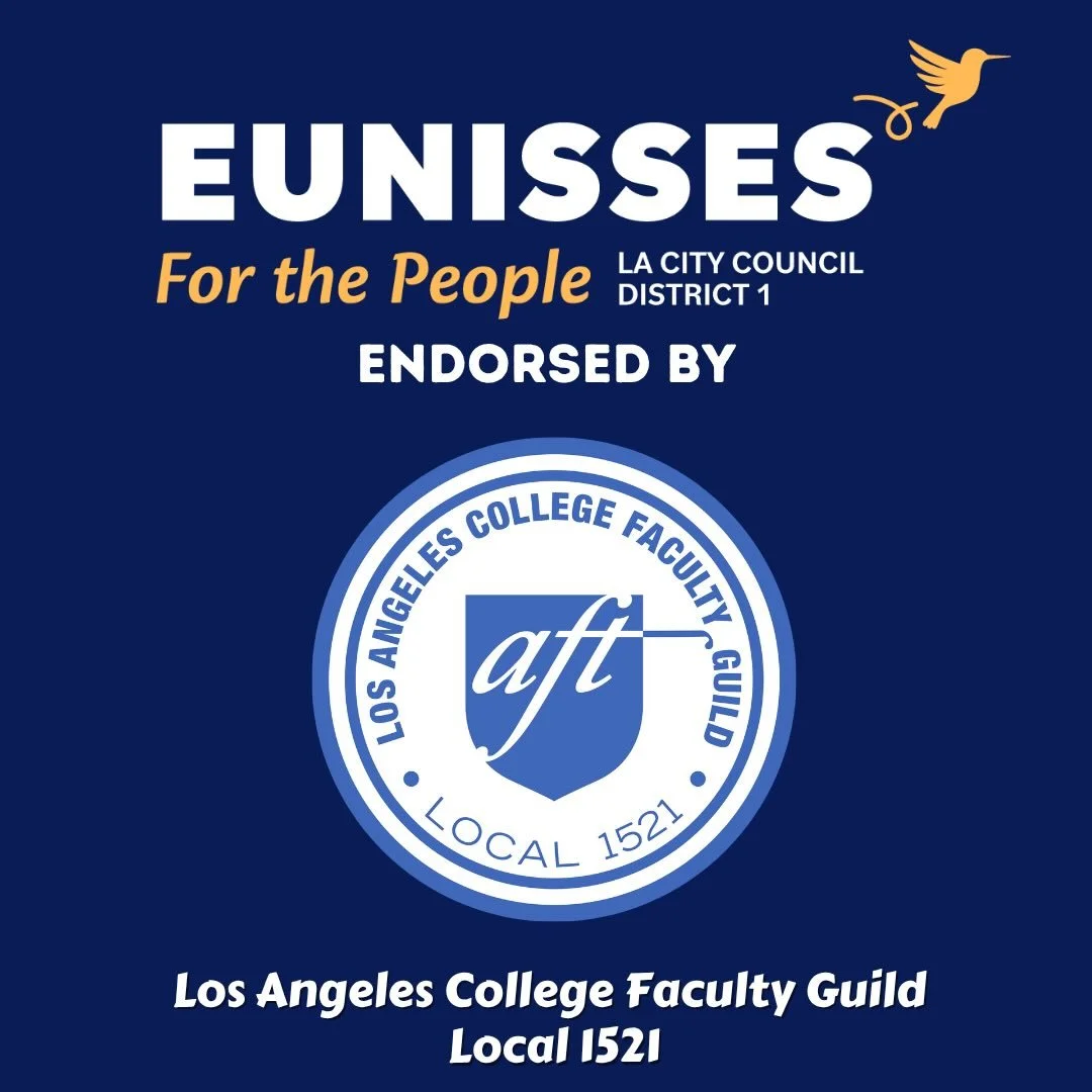 🚨ENDORSEMENT ALERT🚨

Proud to be supported by @aft_1521! Excited to keep building our multigenerational coalition of Angelenos as we fight for a city that works for all of us. Let&rsquo;s go! ✊🏽