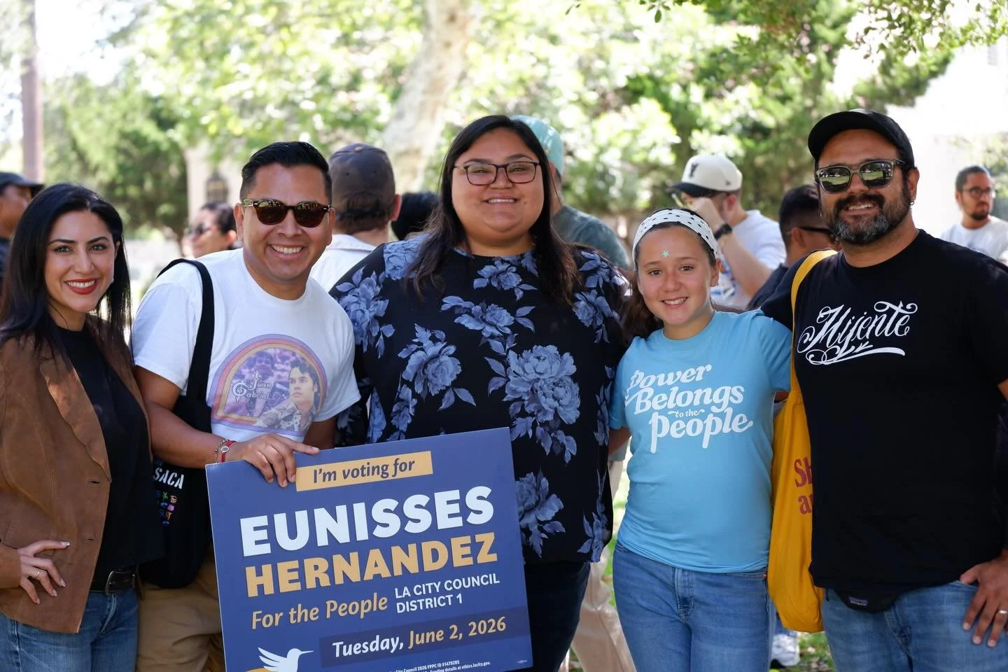 WE OUT HERE 🗣️🗣️🗣️ It&rsquo;s a beautiful day to knock doors with the crew and get out the vote! Shoutout to all the volunteers and community members hitting the pavement today. We&rsquo;ll be doing this all day today and tomorrow so find us at Sy