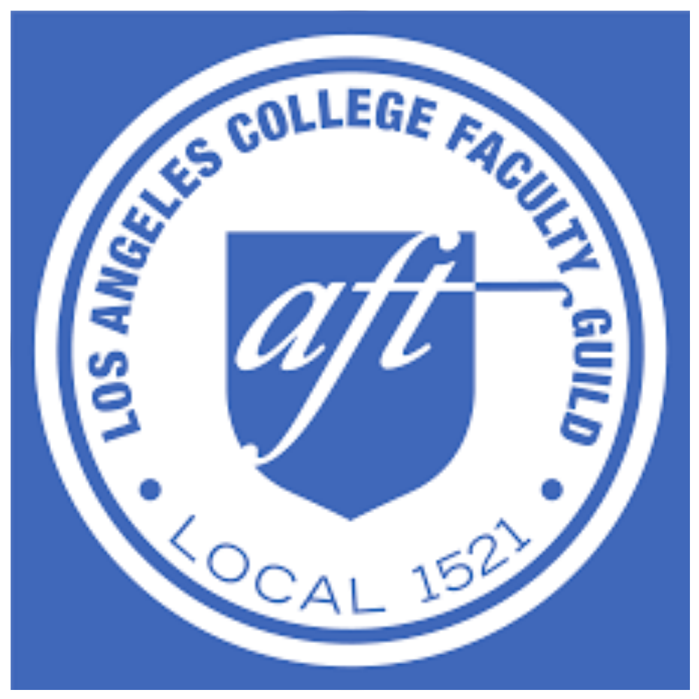 Logo for the organization AFT Local 1521 "Los Angeles College Faculty Guild" for Eunisses Hernandez