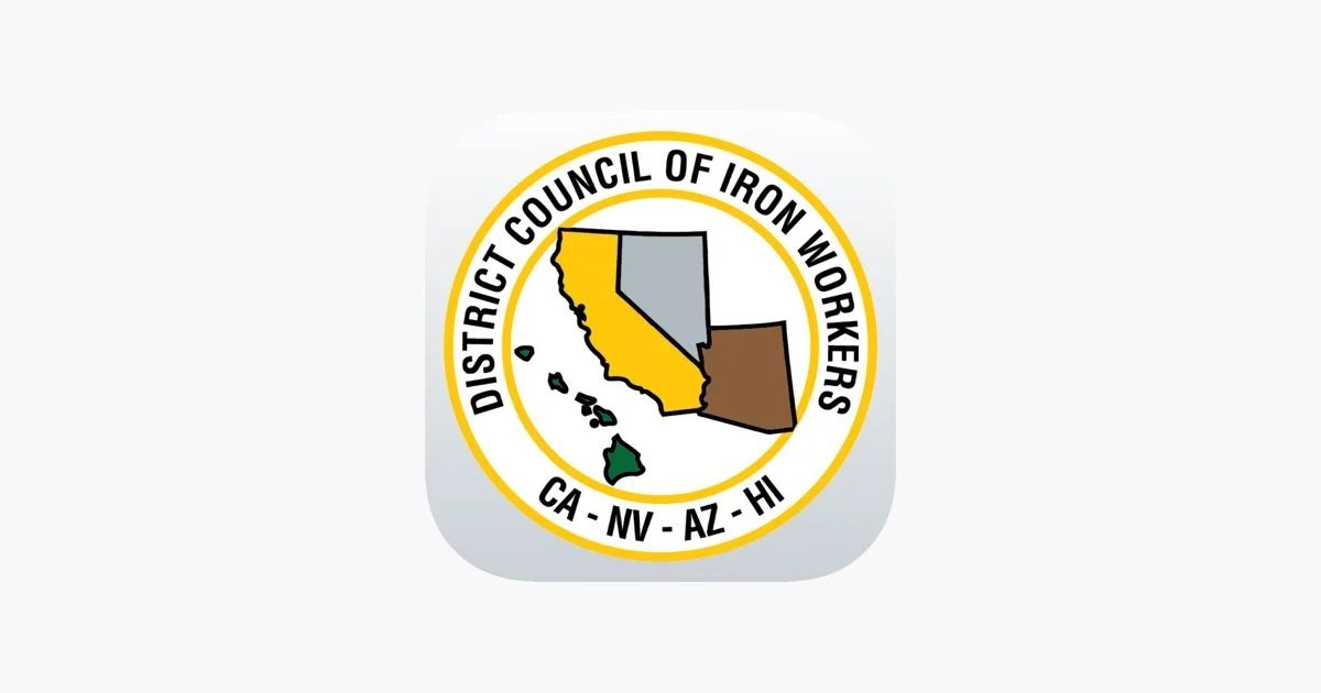 Logo for the organization District Council of Ironworkers for Eunisses Hernandez