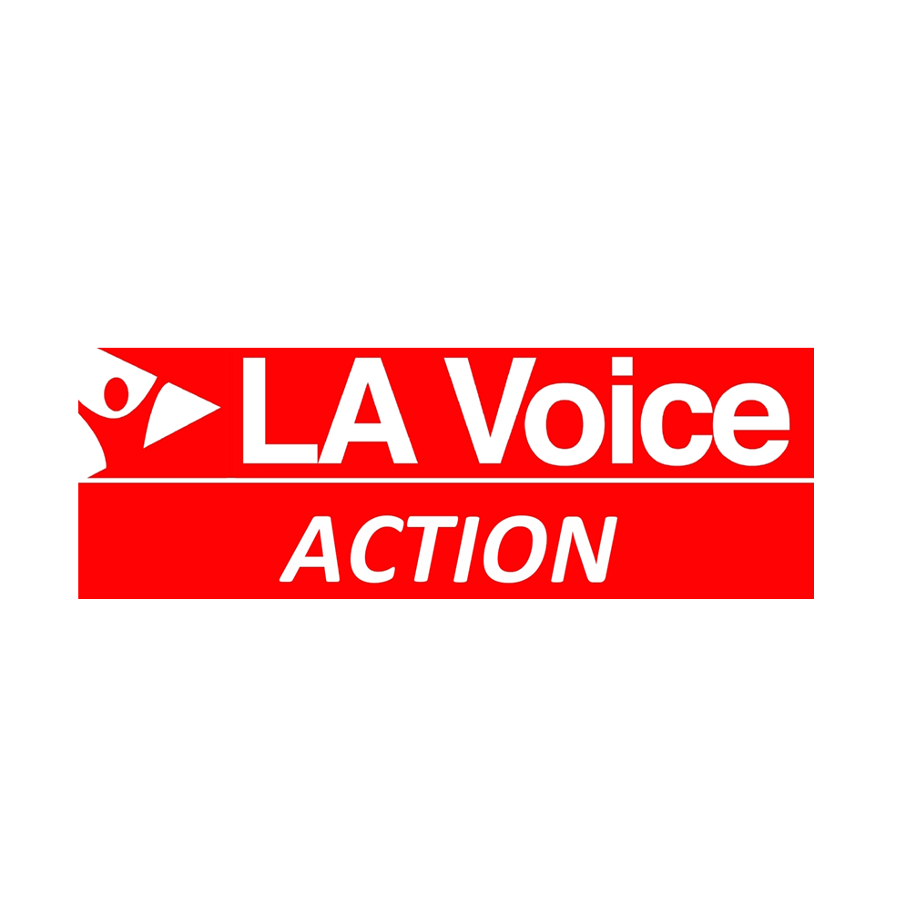 Logo for the organization LA Voice Action for Eunisses Hernandez