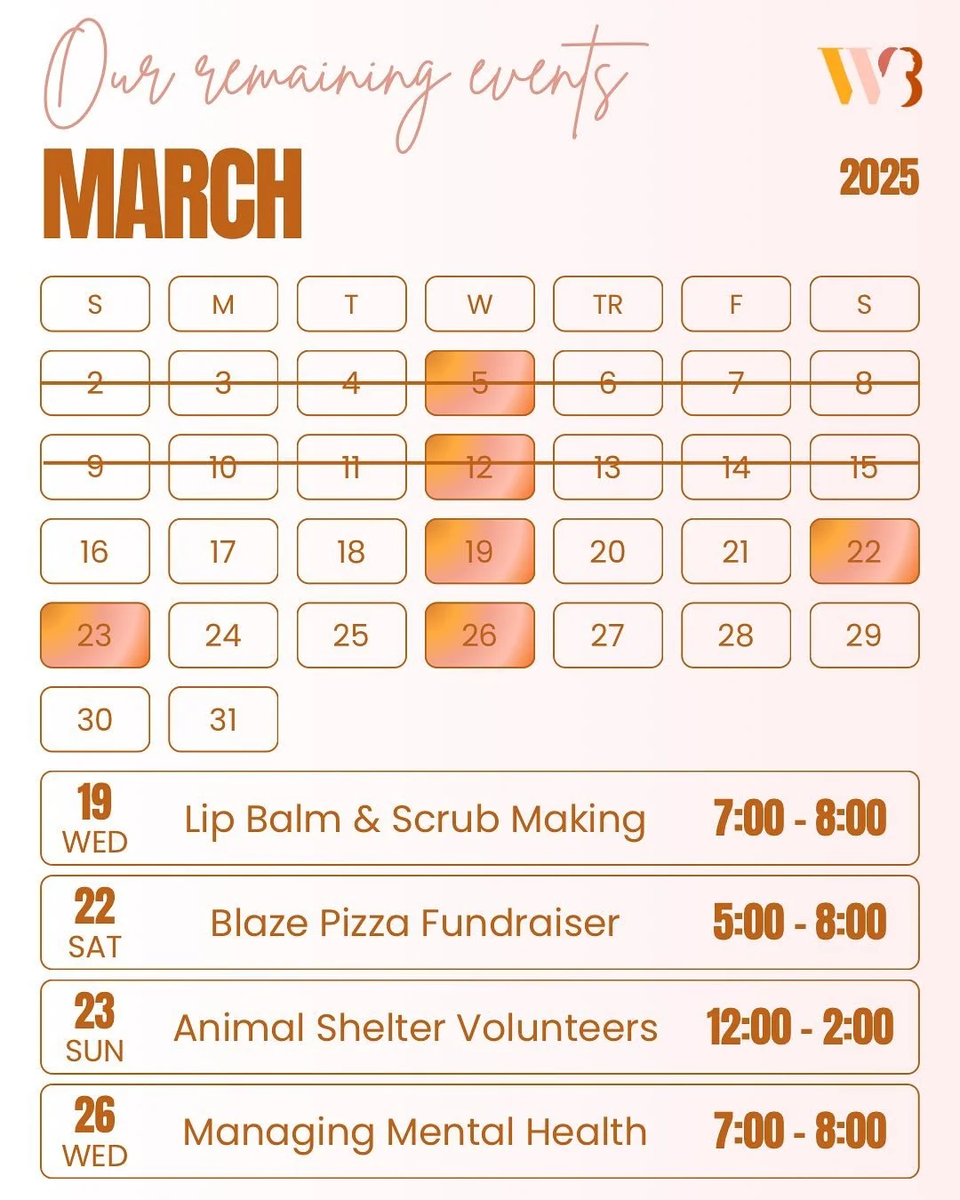 ✨ The semester isn&rsquo;t over yet! ✨ We&rsquo;ve got a lineup of amazing events coming your way, don&rsquo;t miss your chance to connect, learn, and grow with WBN! Stay tuned for details, and let&rsquo;s finish strong together! #WBN #WomenInBusines