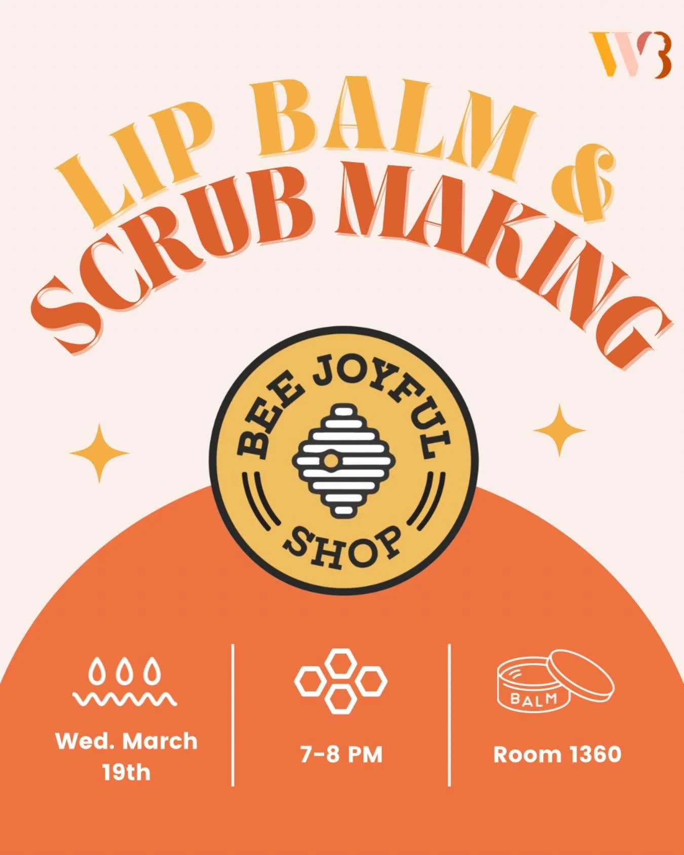 Join us this Wednesday for a sweet and sustainable bonding event with Bee Joyful! 🍯✨ We&rsquo;ll be making our own lip scrubs &amp; balms, enjoying delicious Two Fellas, and crafting the winning flavors: vanilla &amp; strawberry! 🍓💛

Don&rsquo;t m
