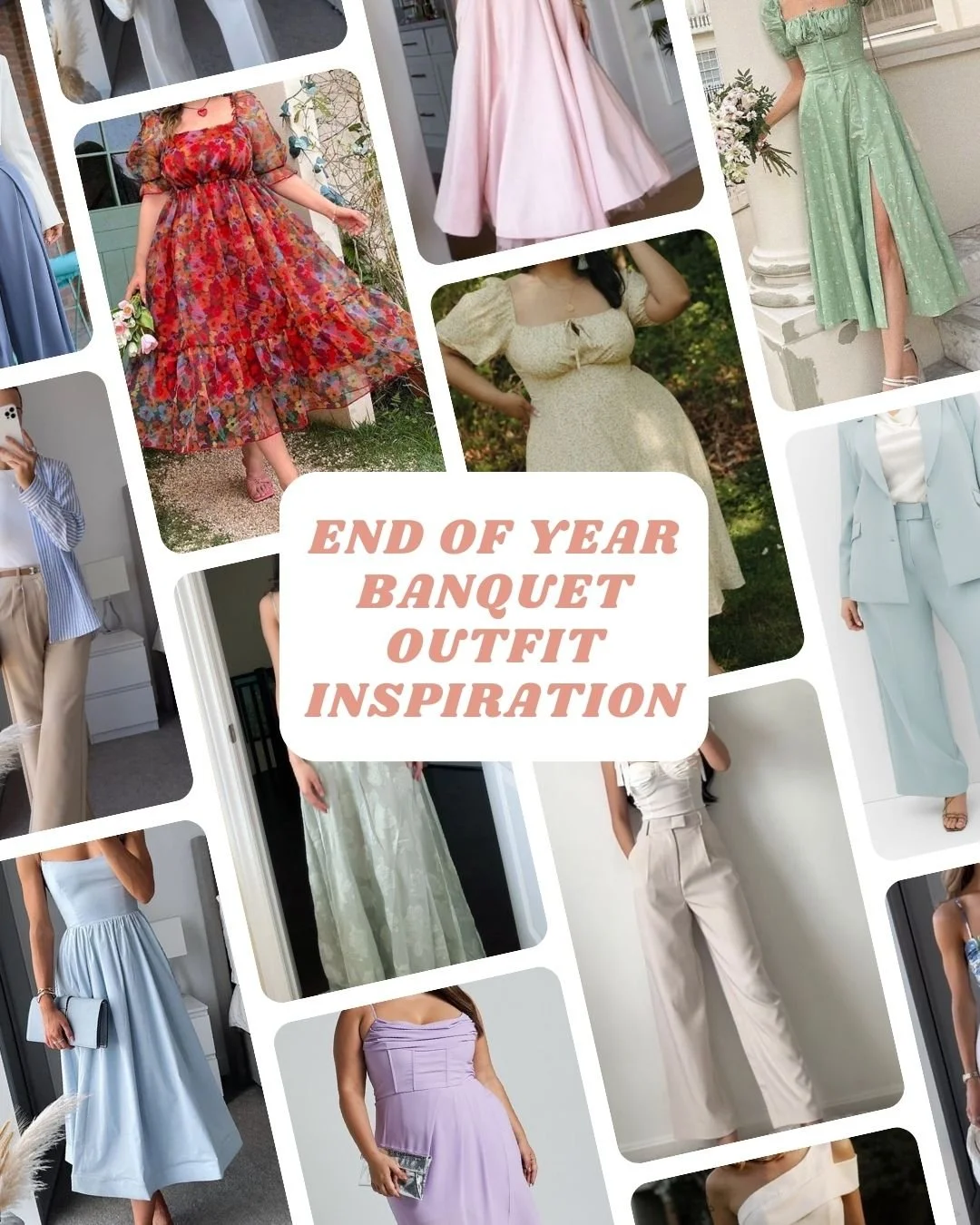 In case you needed some ✨ideas✨ for what to wear to our end-of-year banquet next week, we got you! We hope to see you all there!