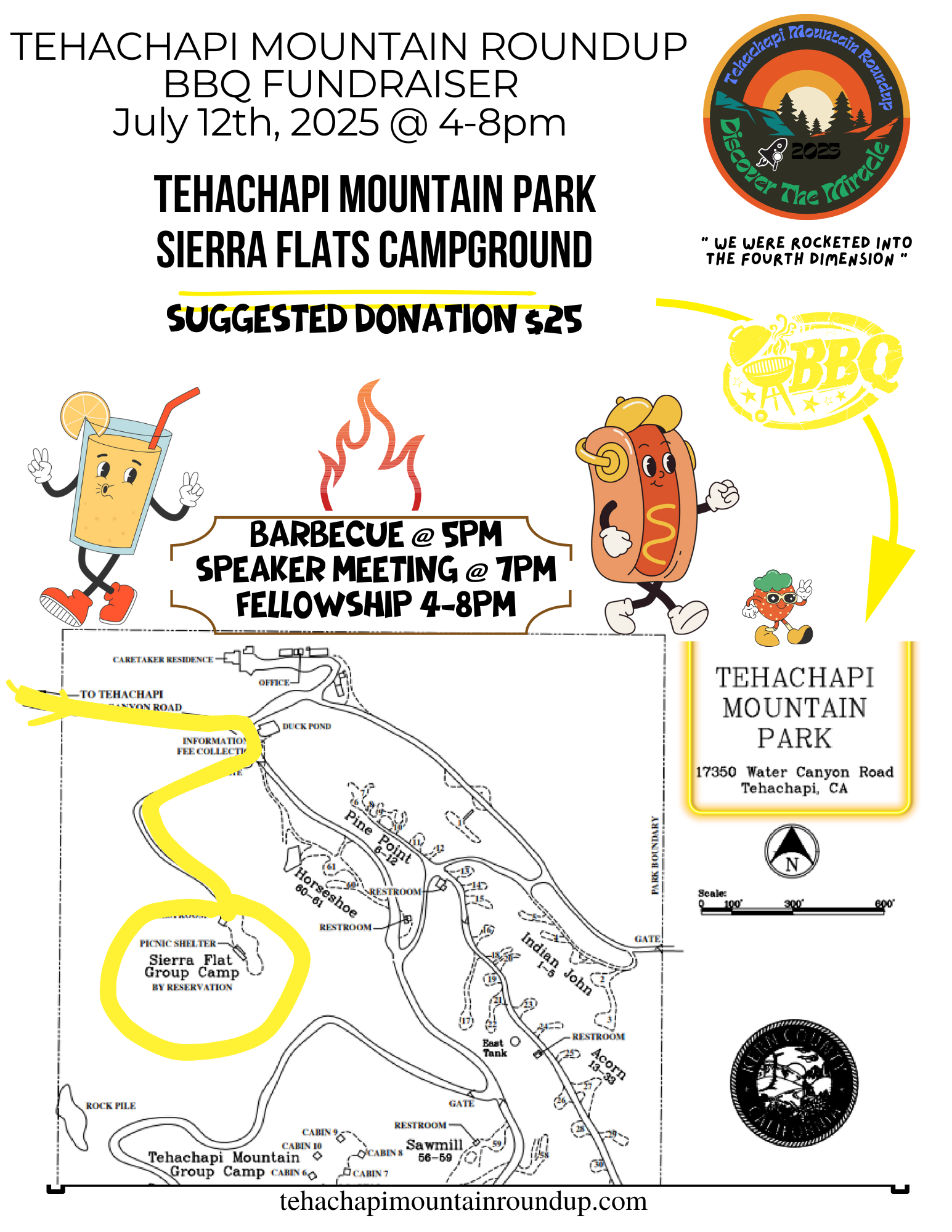 2025 Tehachapi Roundup BBQ Fundraiser