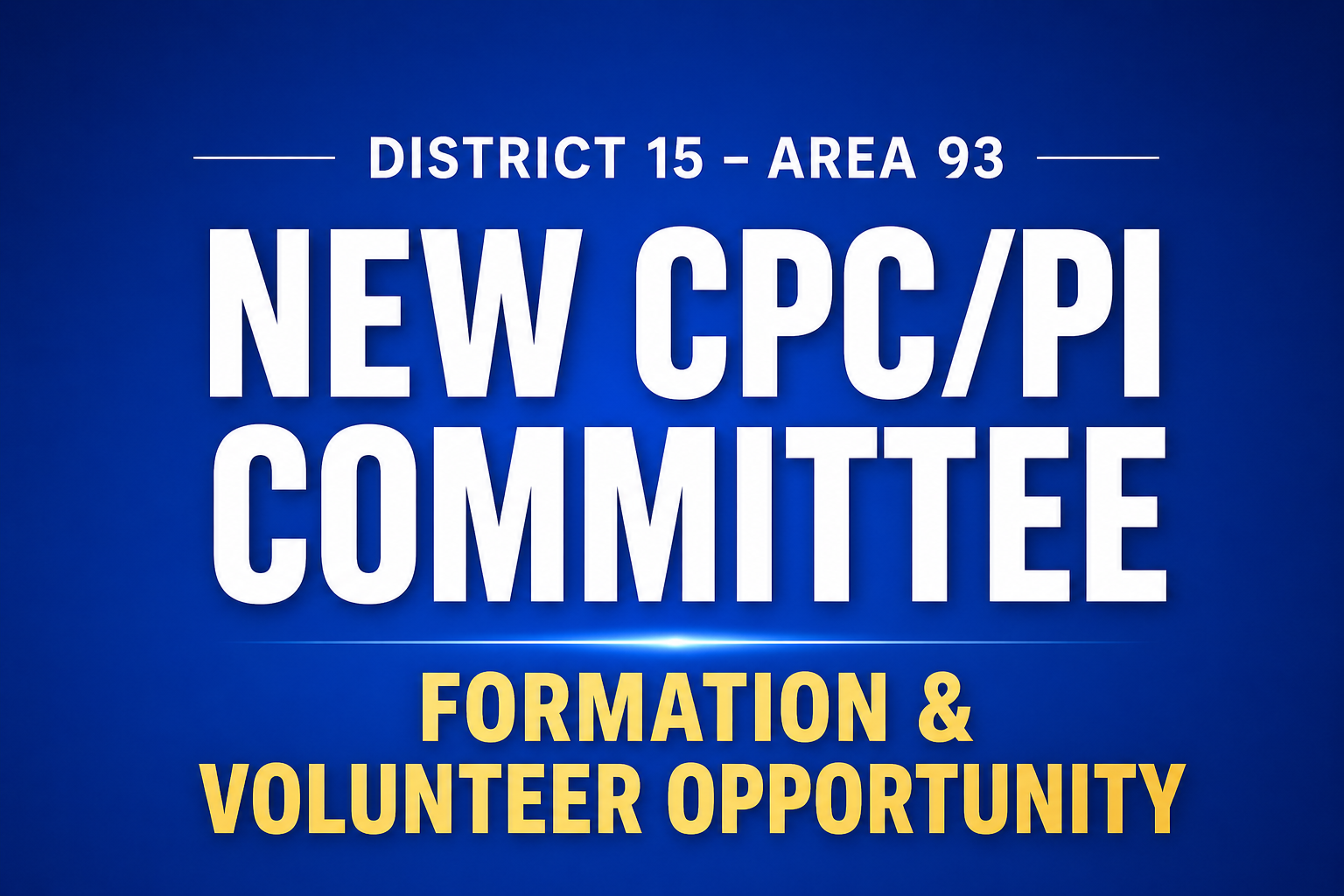 CPC/PI Committee Meeting