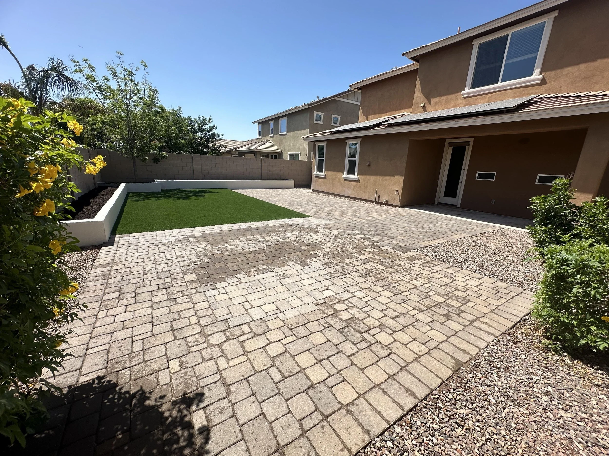 Outdoor garden construction