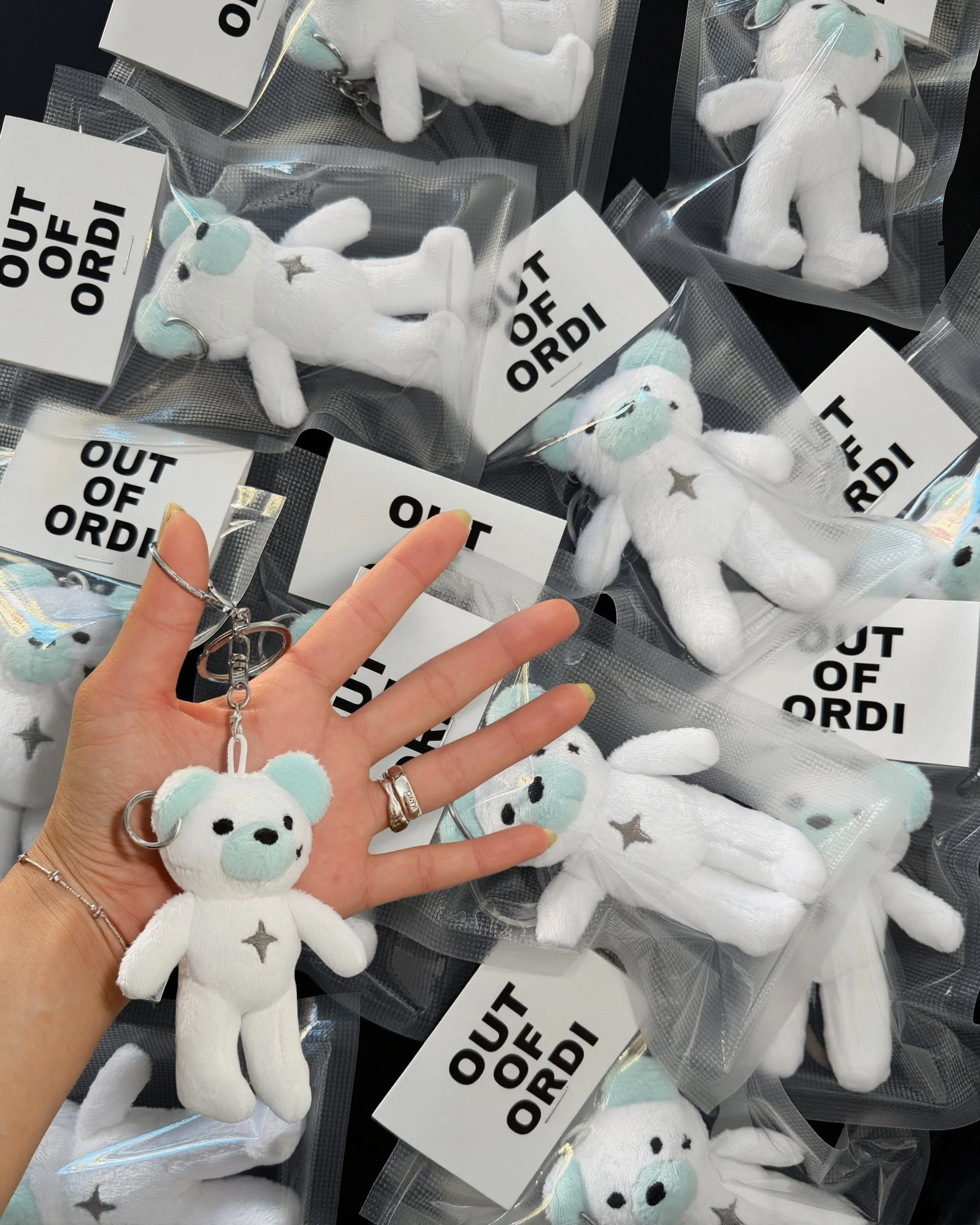 Ordi Bear Plush Keychain