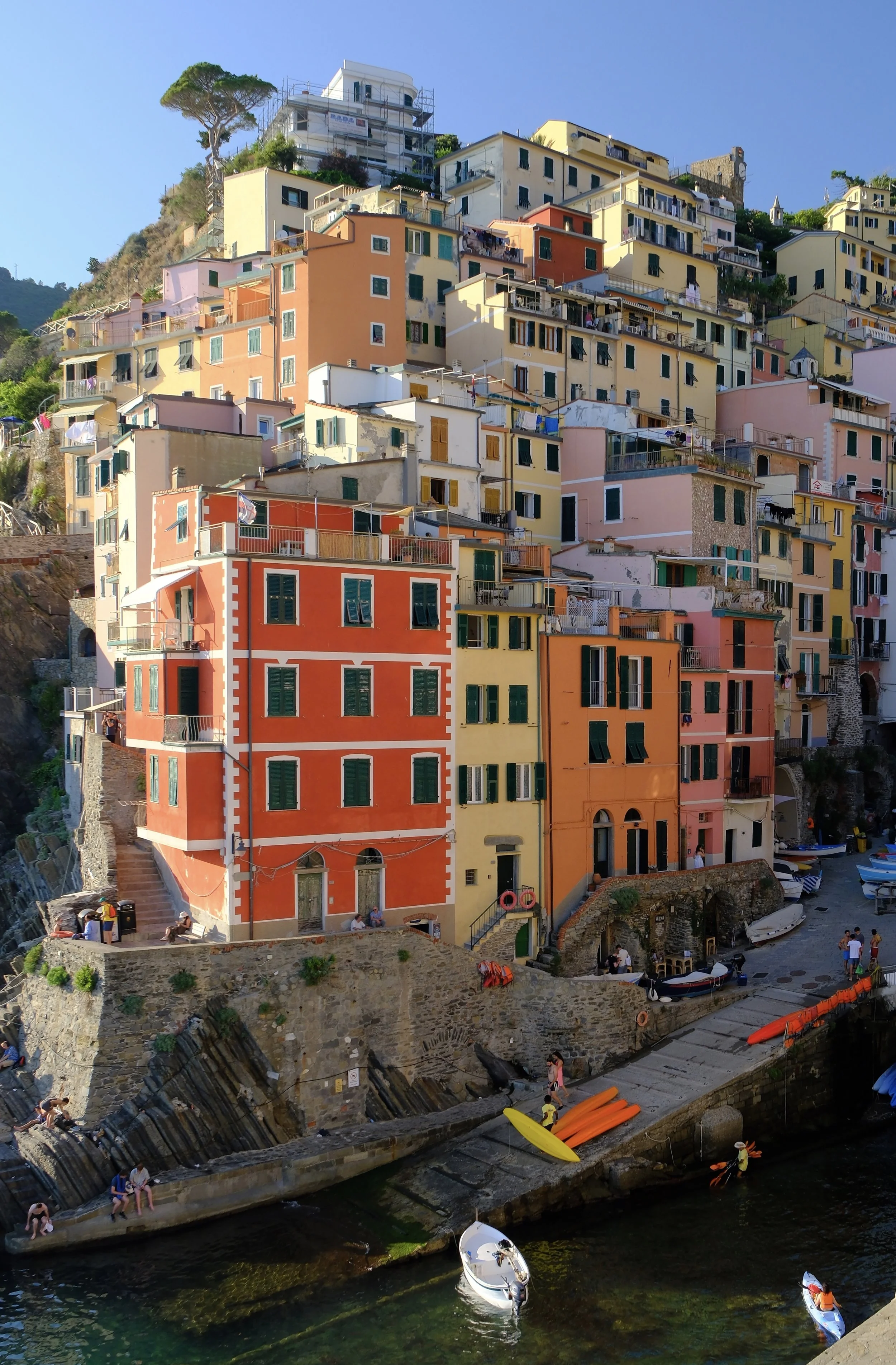 Where The Rainbow Meets The Sea Riomaggiore
