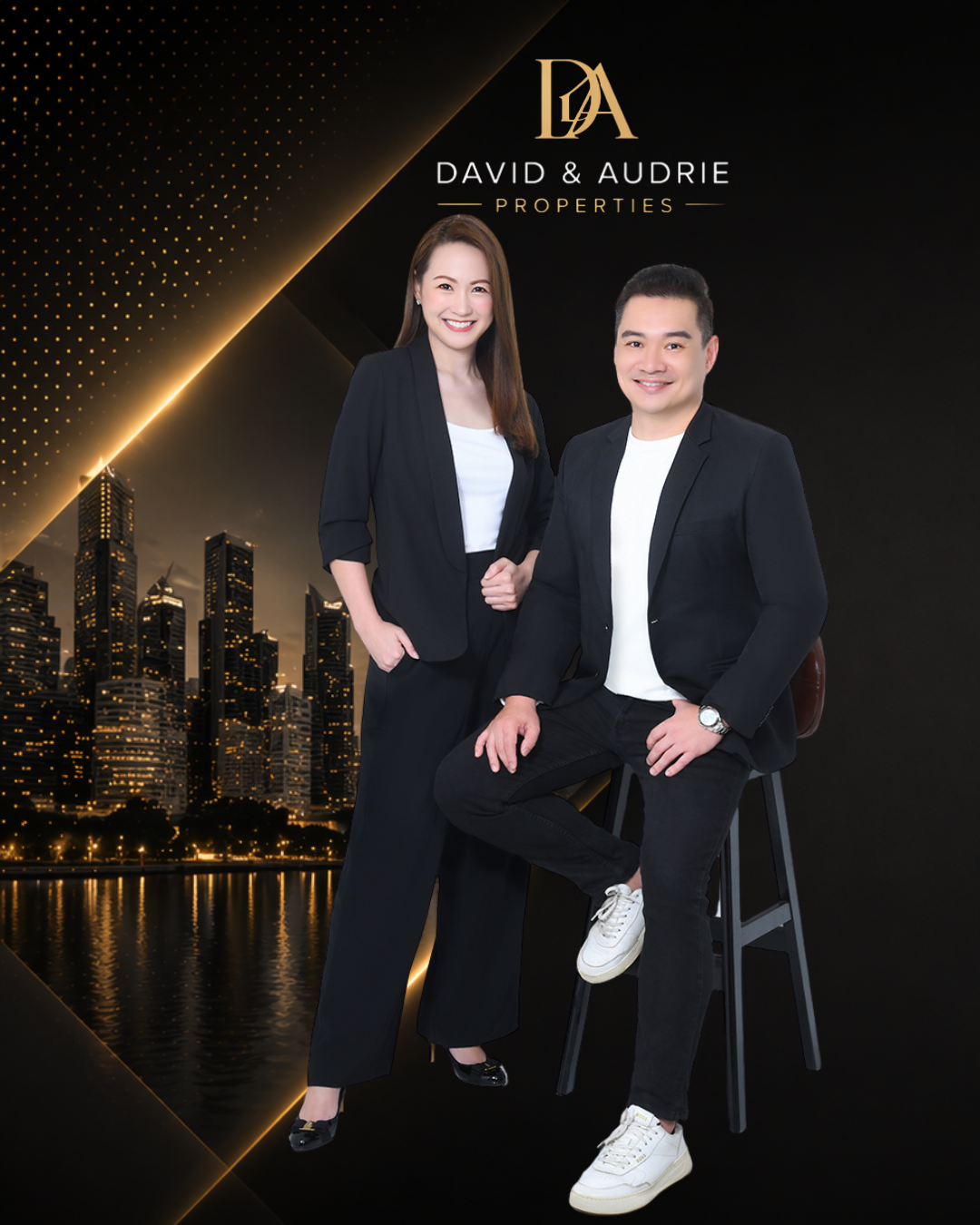 David & Audrie, Singapore Top Real Estate Consultant, specialise in navigating the real estate market in New Launches, Post Launches and Resale market using their signature W.A.T.E.R Concept, C.L.E.A.R Framework and L.E.X Method.