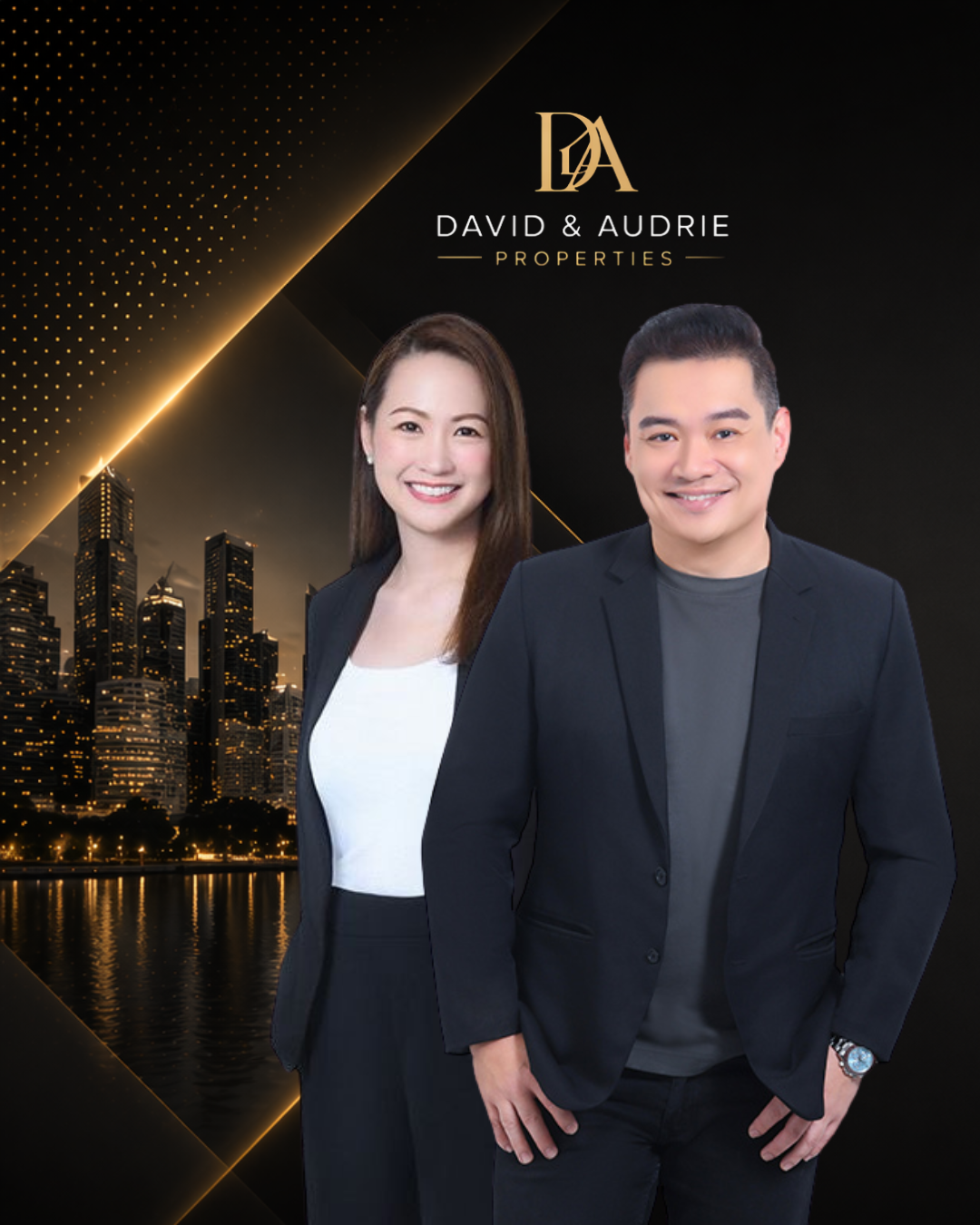 David & Audrie, Singapore Top Real Estate Consultant, specialise in navigating the real estate market in New Launches, Post Launches and Resale market using their signature W.A.T.E.R Concept, C.L.E.A.R Framework and L.E.X Method.