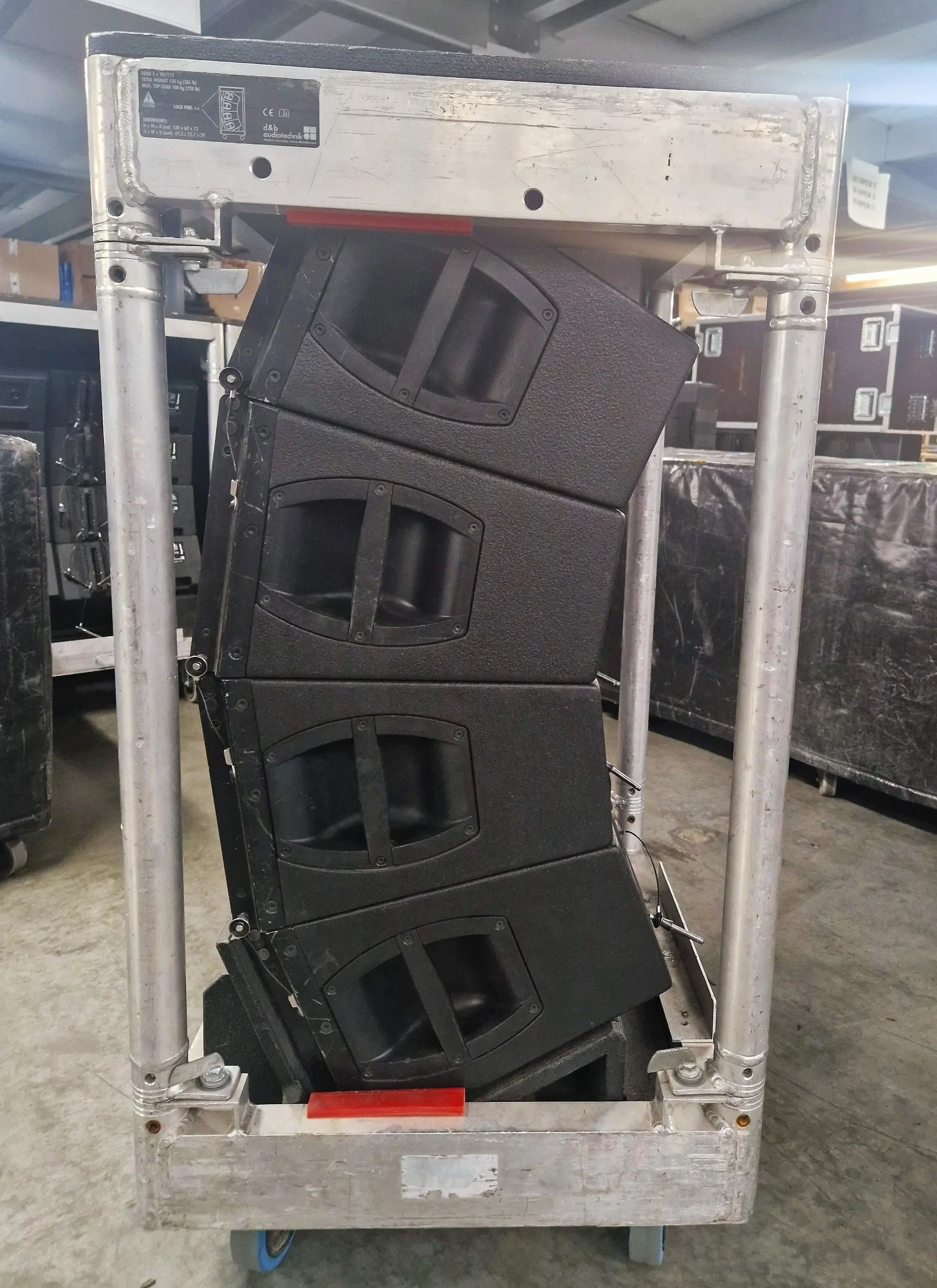 d&b audiotechnik Y Series system - 48 tops, 27 subs, D80's