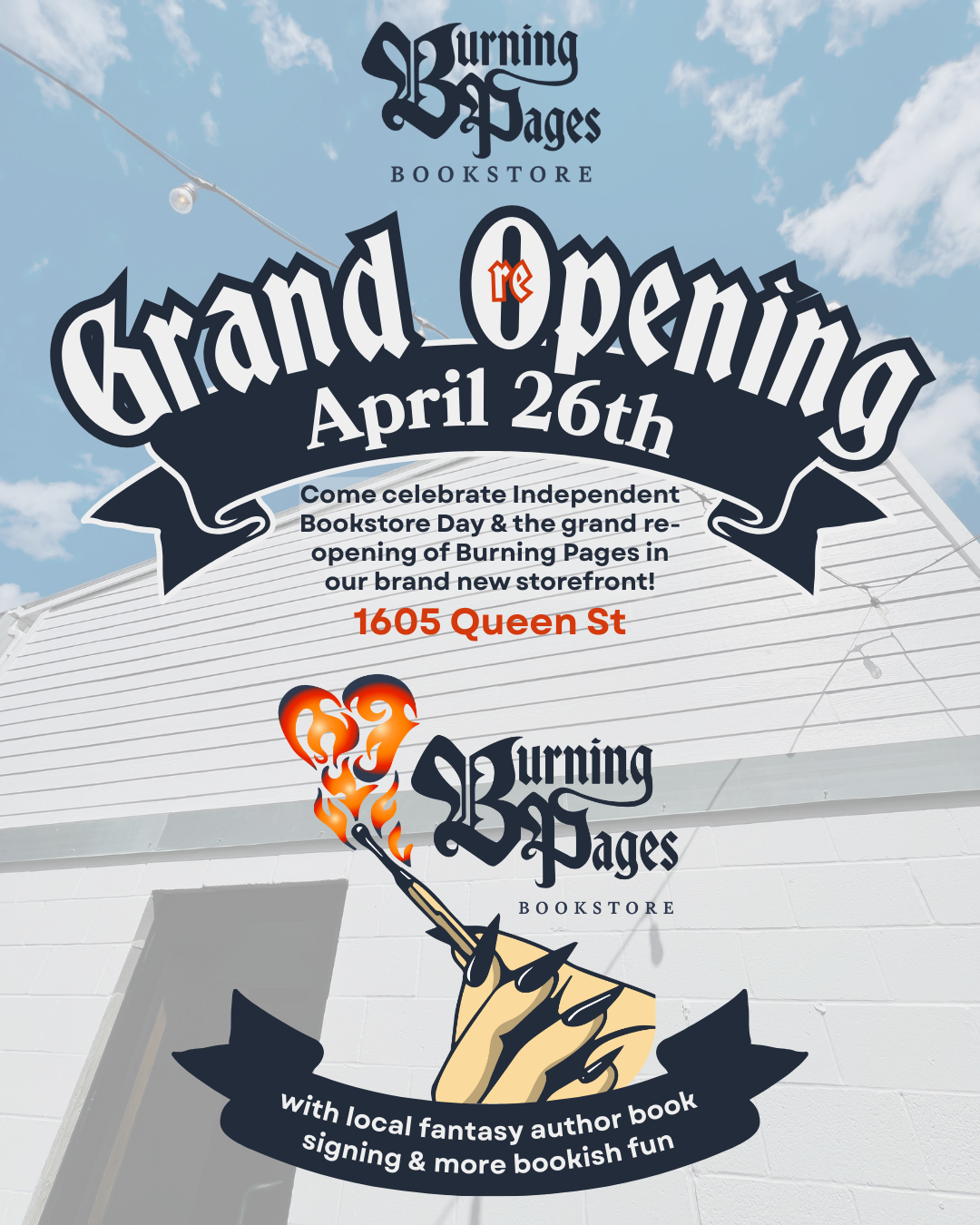 Grand Re-Opening & Independent Bookstore Day