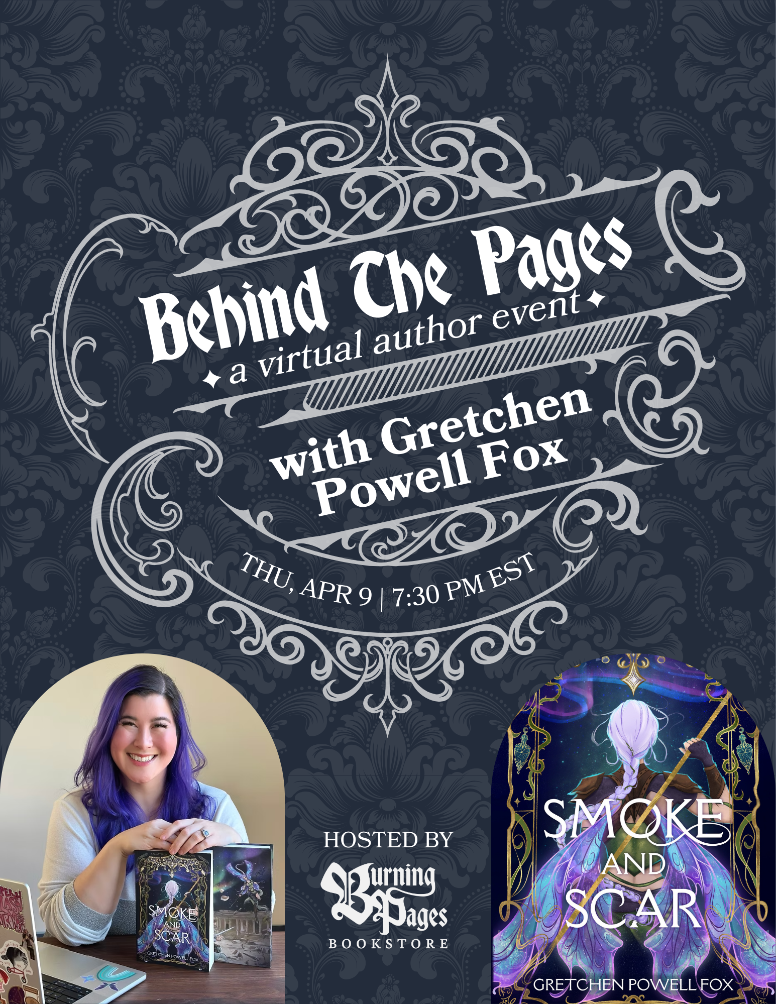 Behind The Pages with Gretchen Powell Fox | A Virtual Author Event