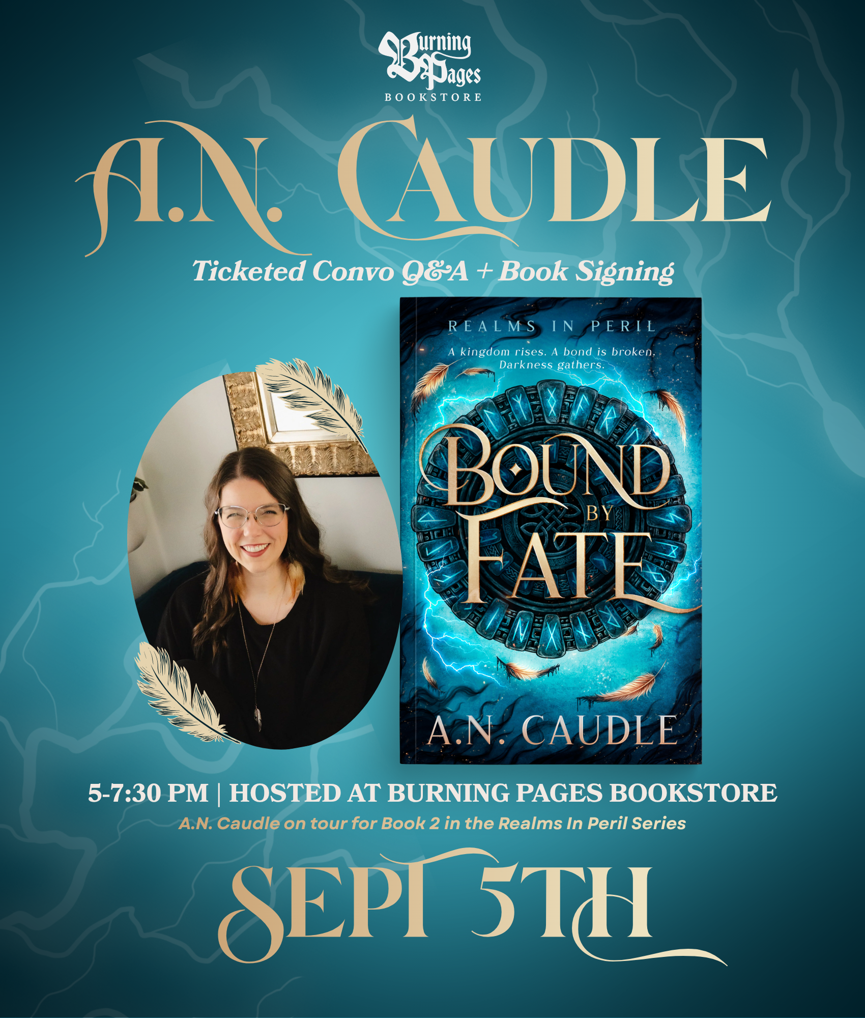 Bound by Fate Tour | Convo, Q&amp;A, and Signing with A. N. Caudle